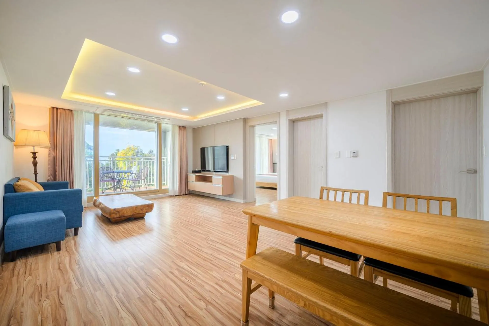 Living room in Jeju M Resort