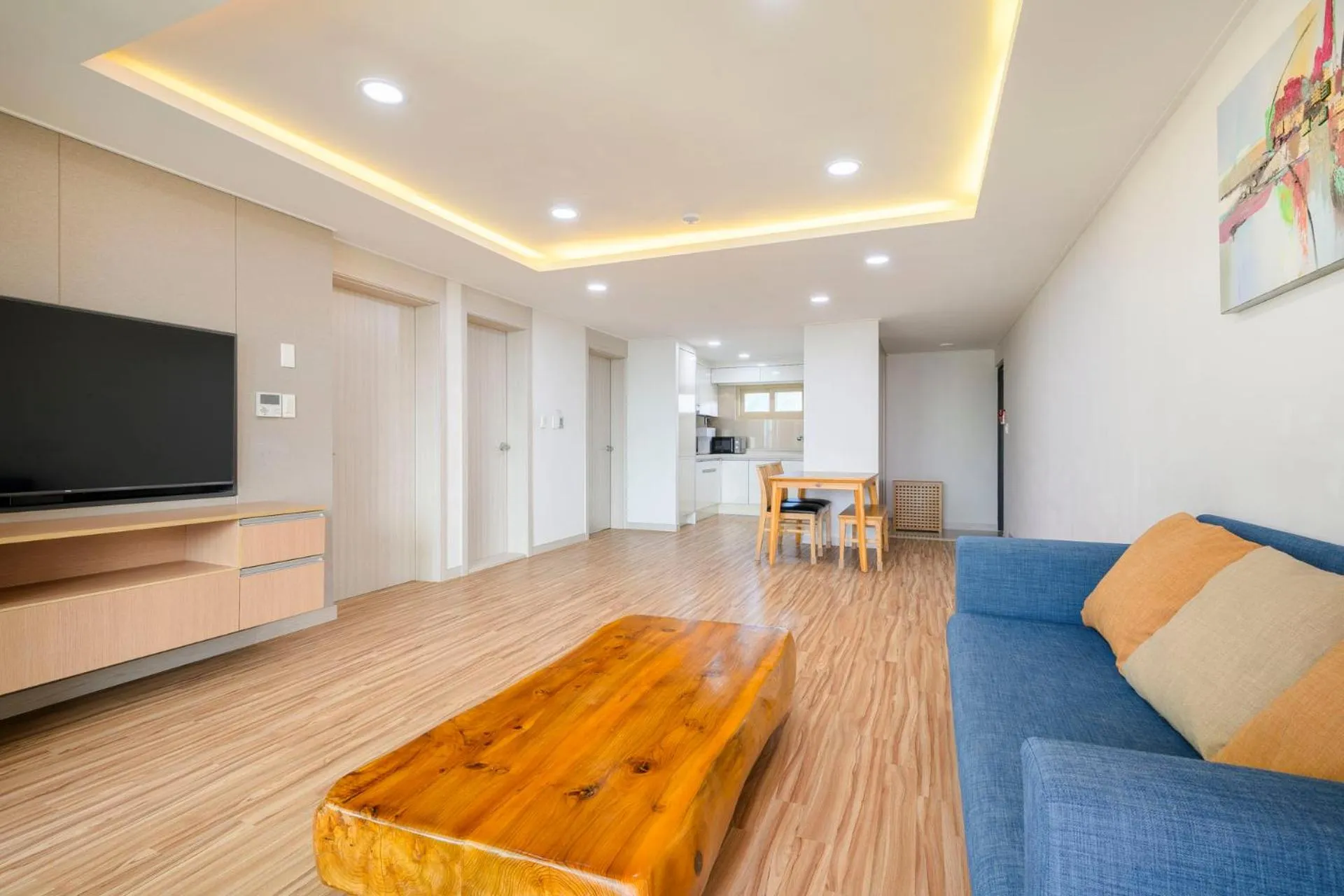 Living room in Jeju M Resort