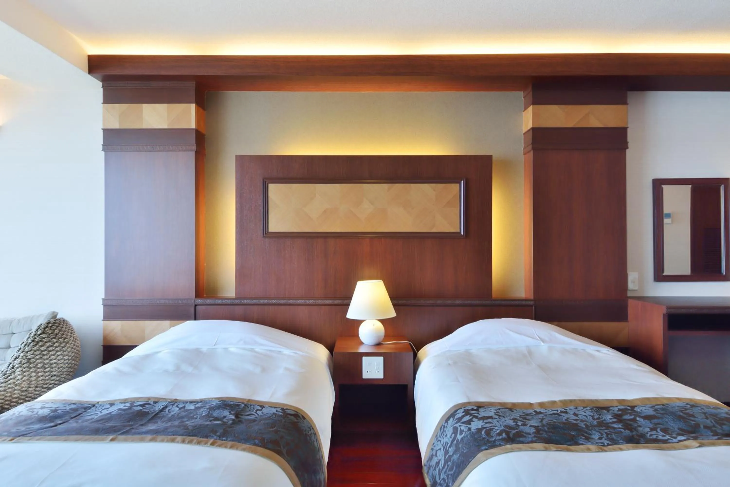 Decorative detail in Uminoyasuragi Hotel Ryugu