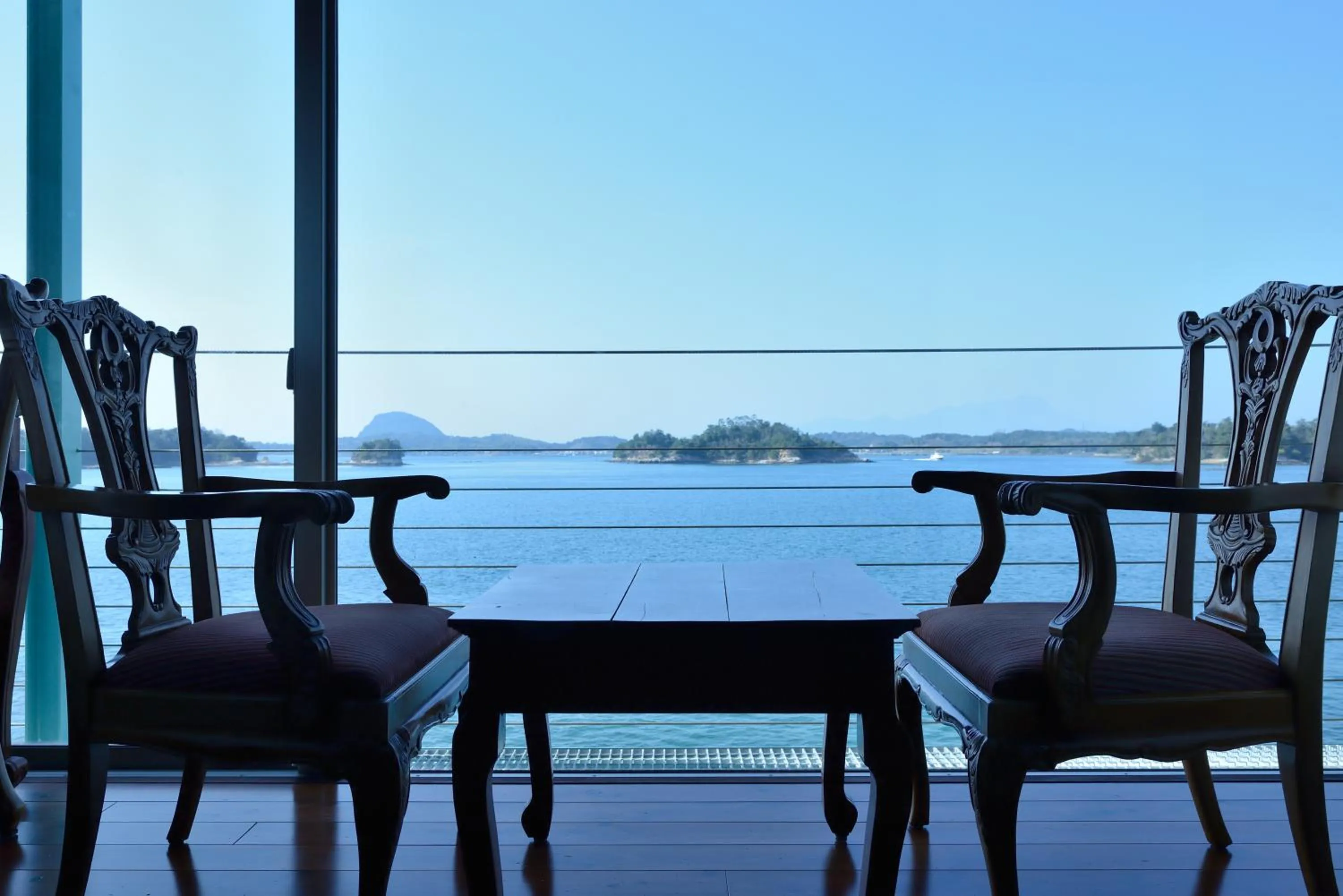 Sea view in Uminoyasuragi Hotel Ryugu