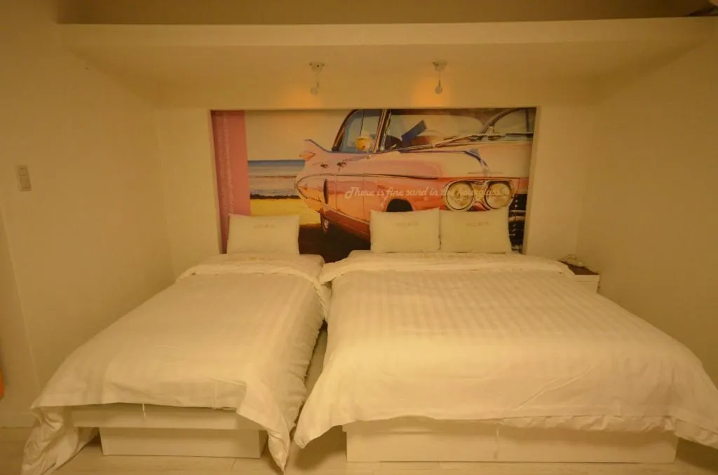 Bed in Jeonju Cherevill Motel
