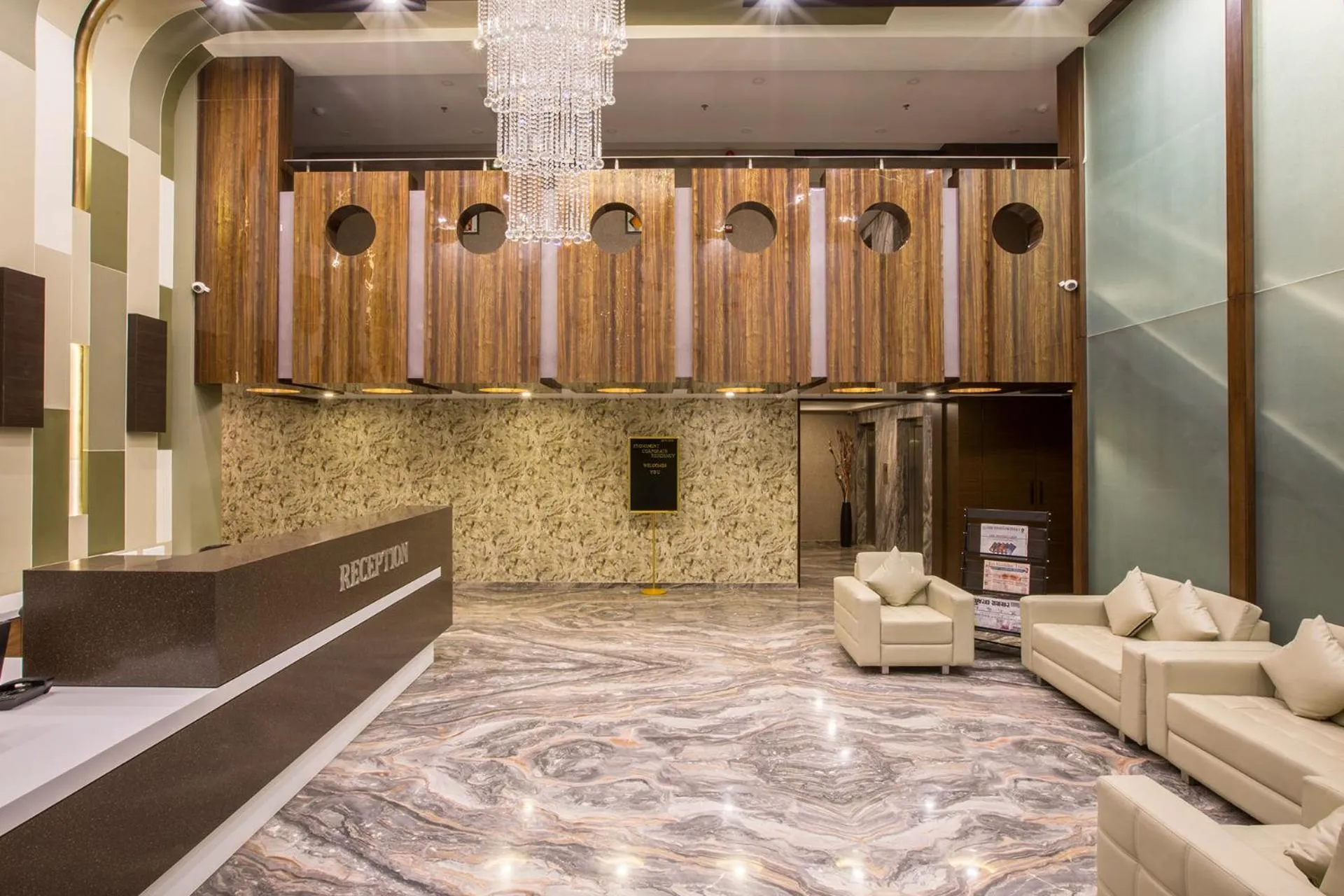 Lobby or reception in Prominent Corporate Residency