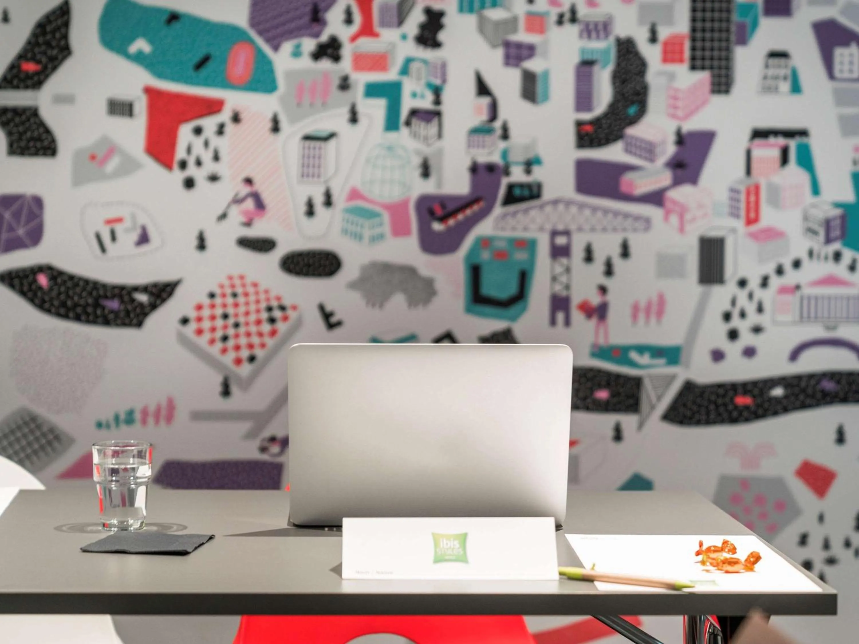 On site in ibis Styles Nantes Centre Gare