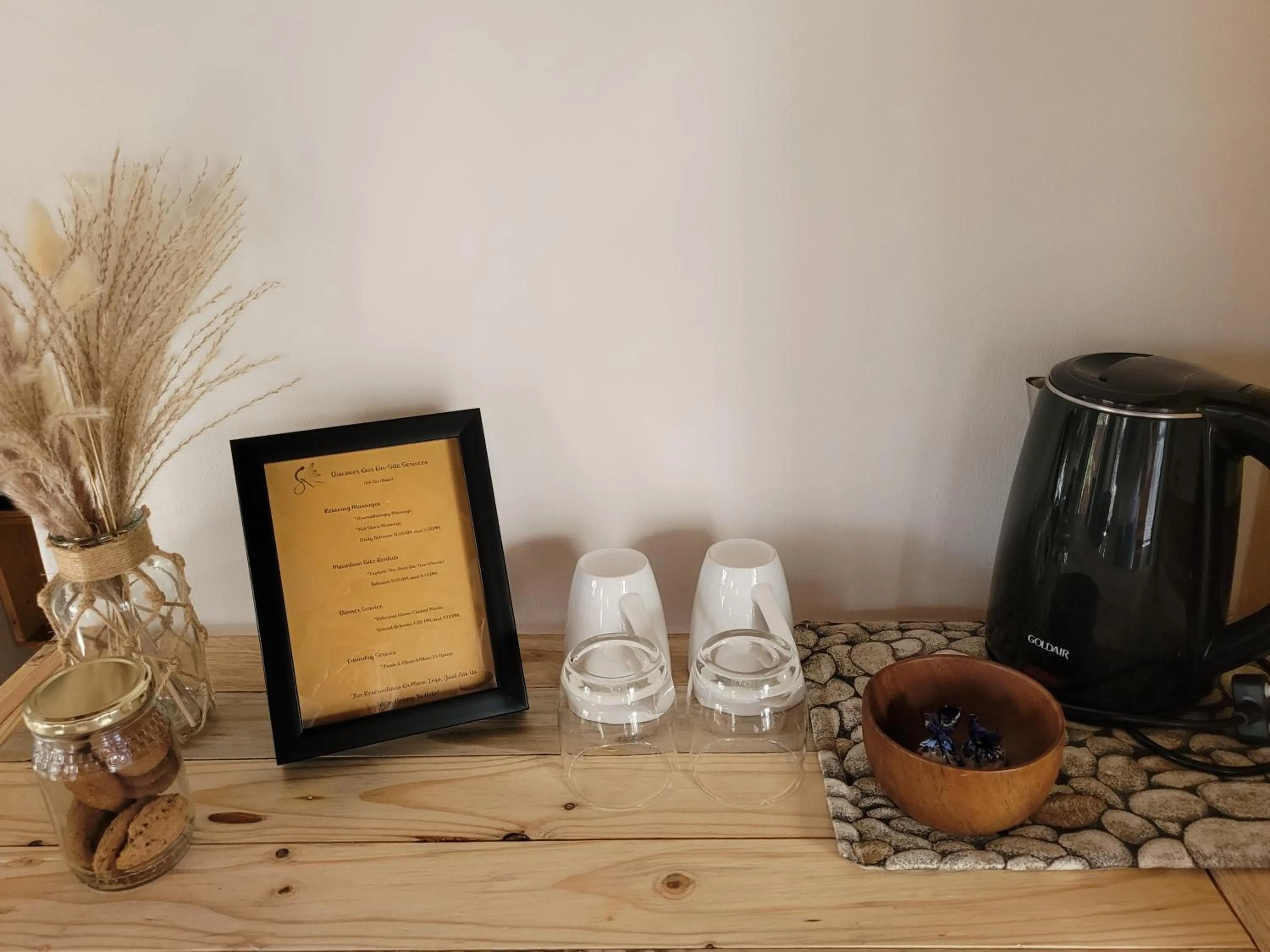 Coffee/tea facilities in Switsongo B&B