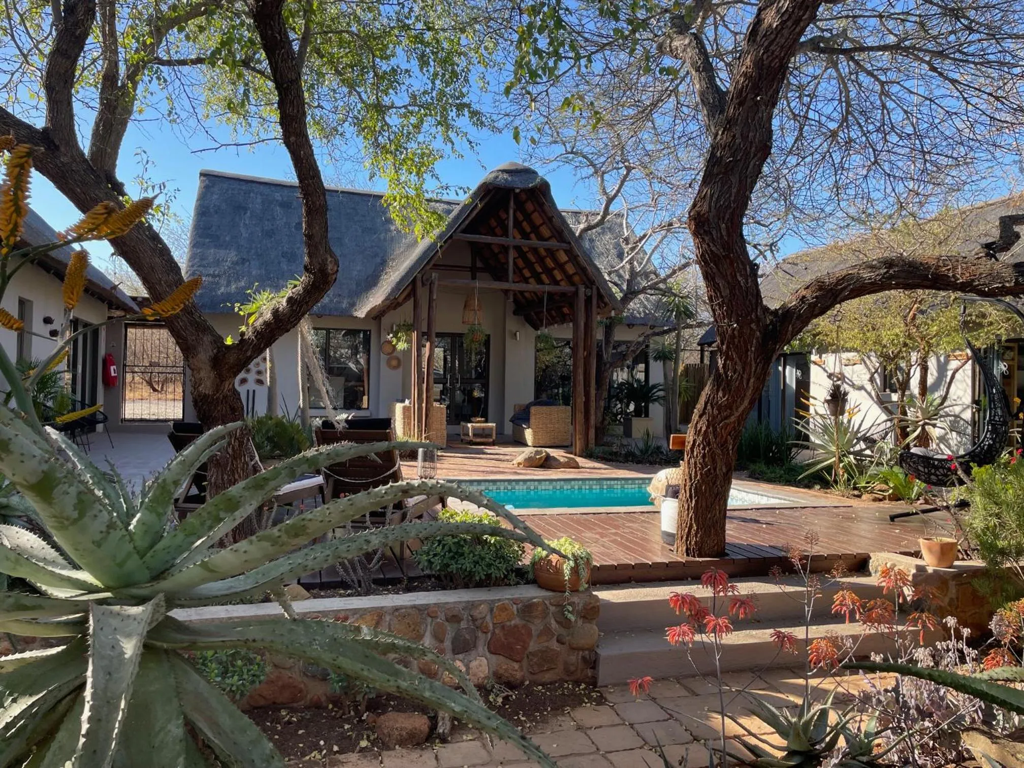 Garden in Switsongo B&B