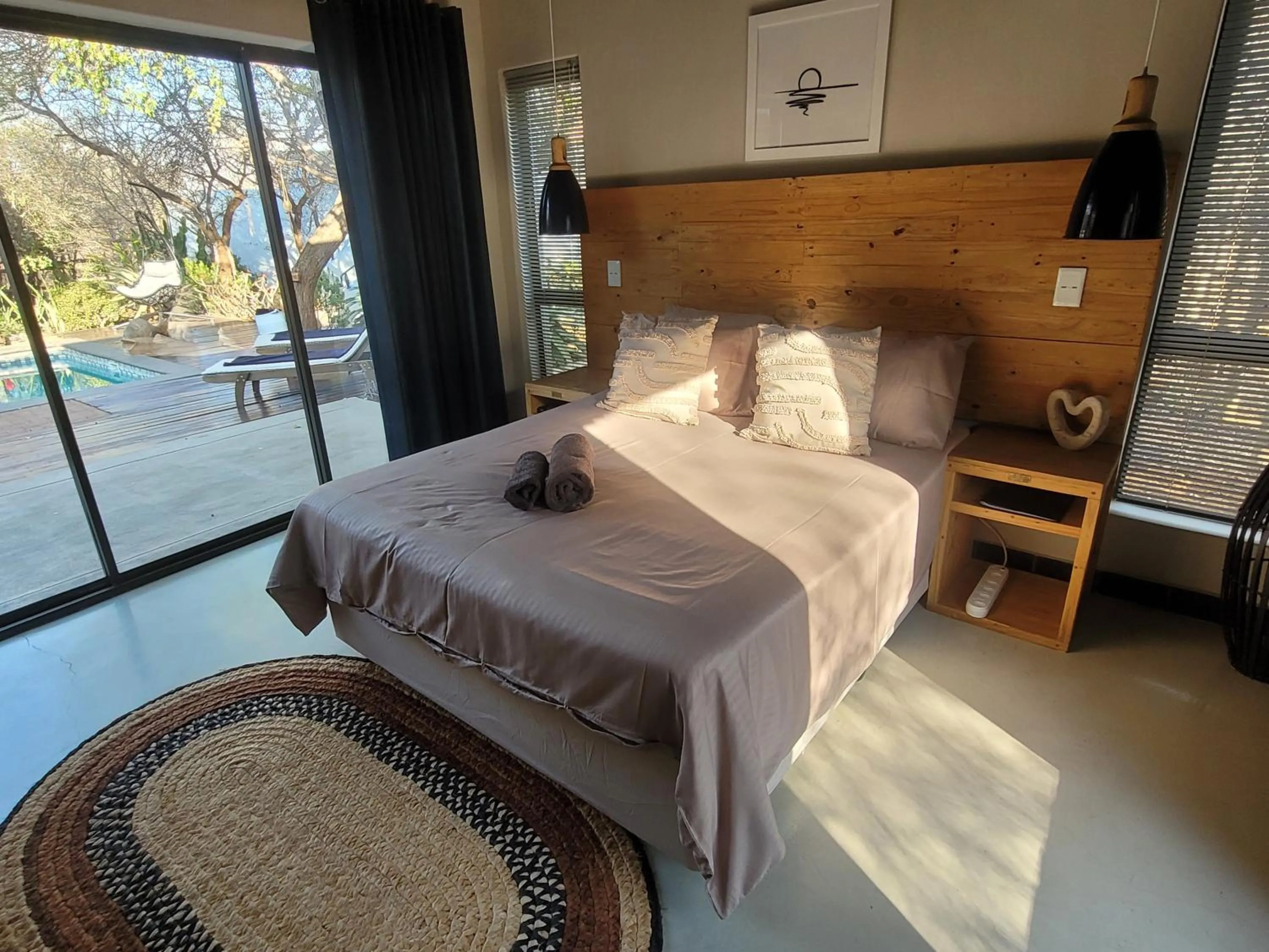 Bed in Switsongo B&B