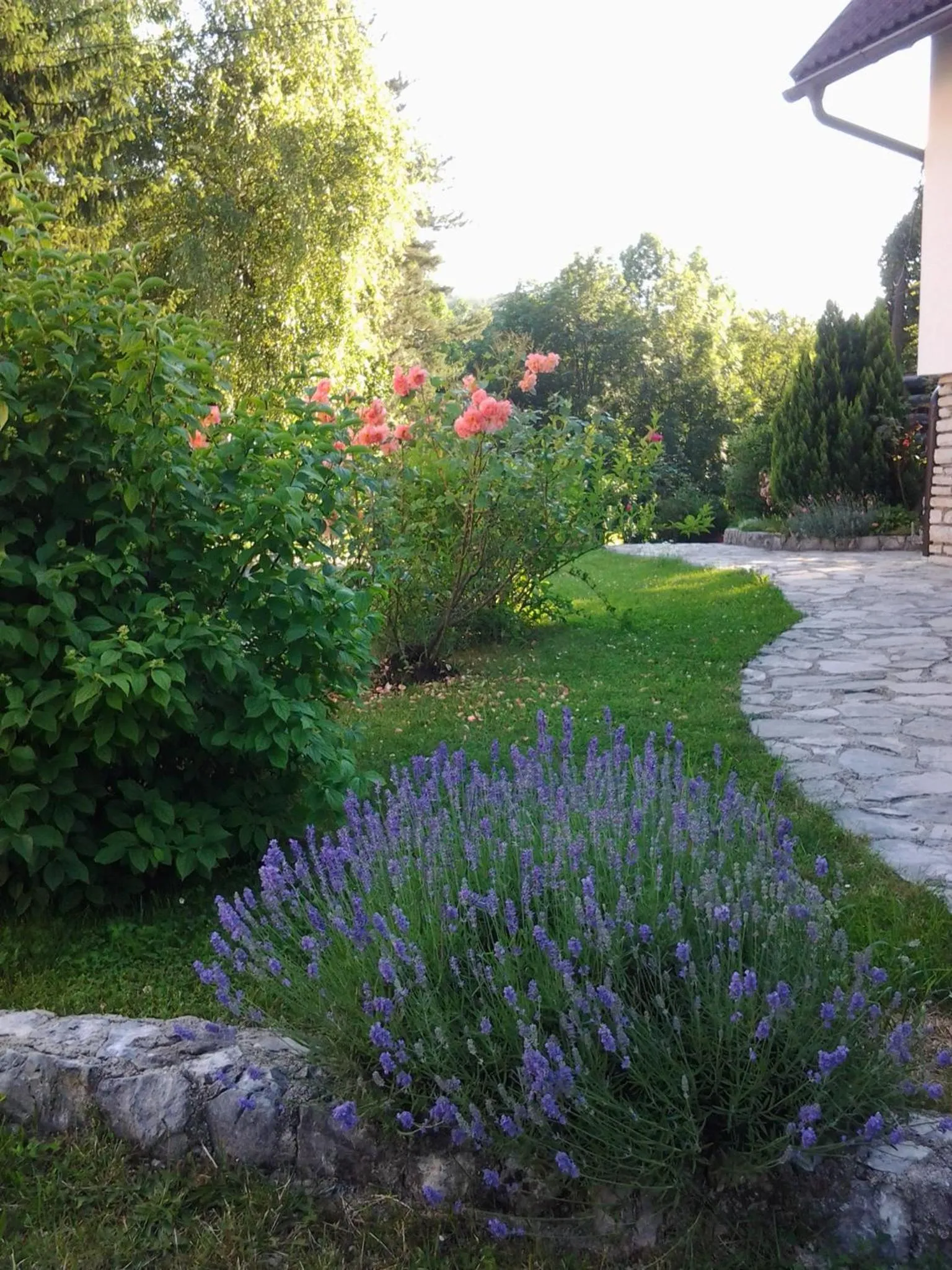 Garden in Villa Lykos Plitvice