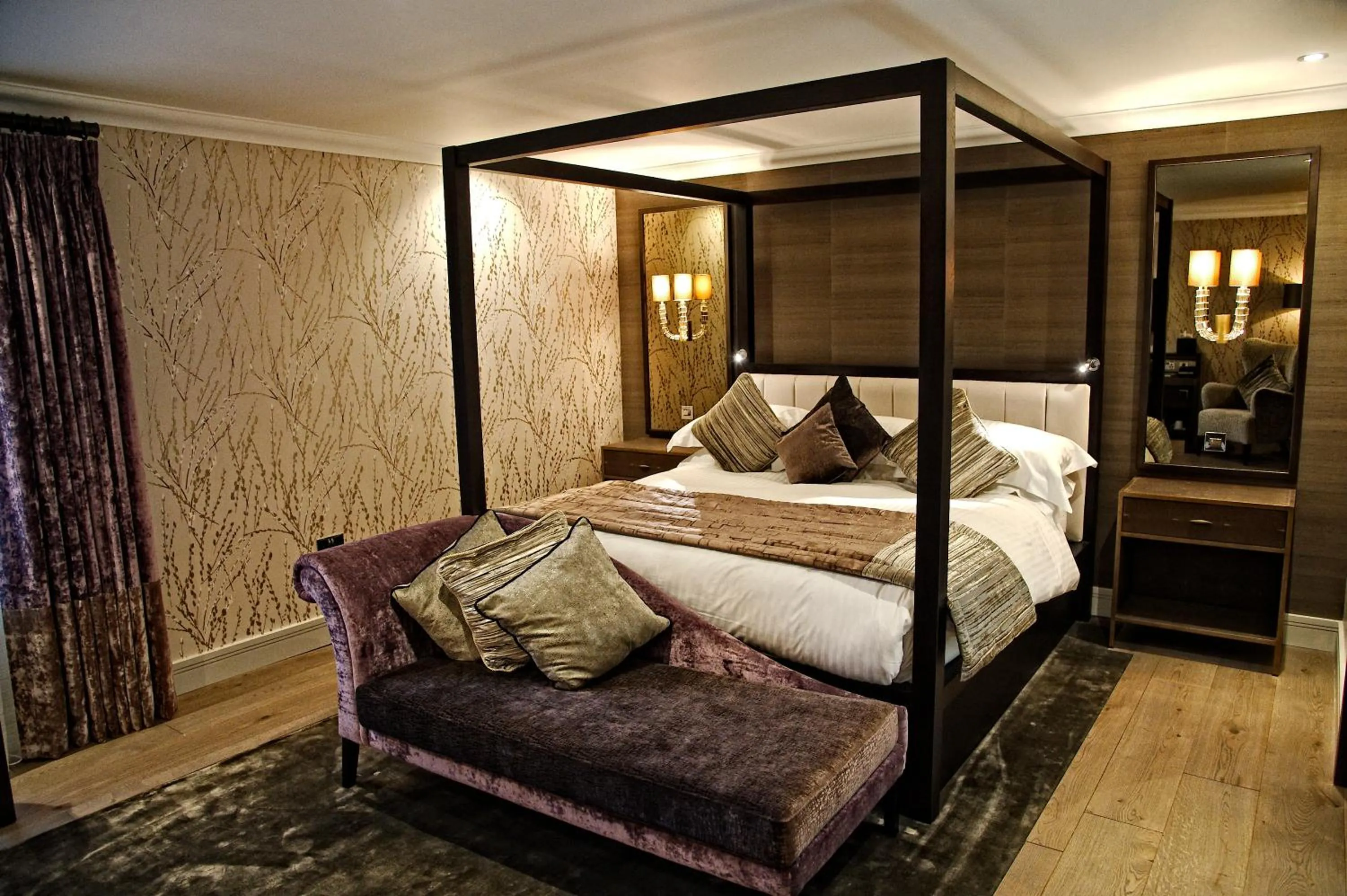 Bed in Grosvenor Pulford Hotel & Spa