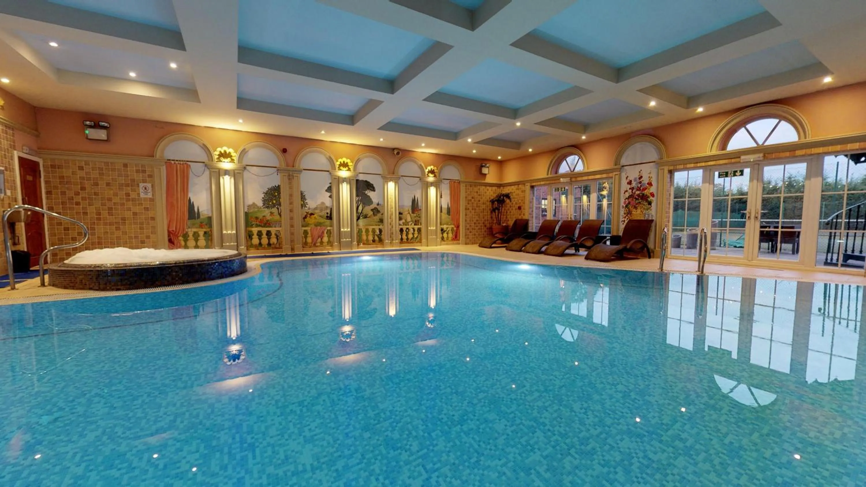 Swimming pool in Grosvenor Pulford Hotel & Spa