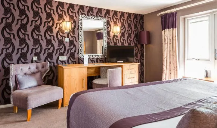 Bed in Thornton Hall Hotel & Spa