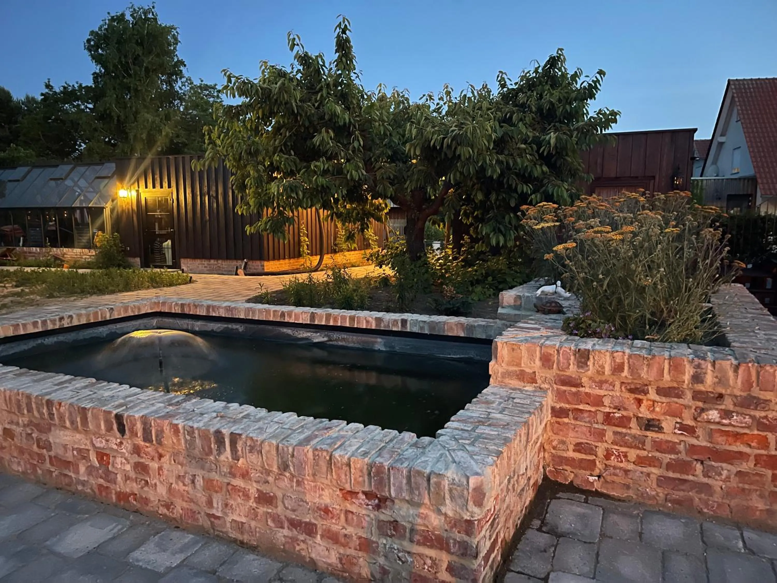 Patio in Alwine - Landhaus an den Spreewiesen