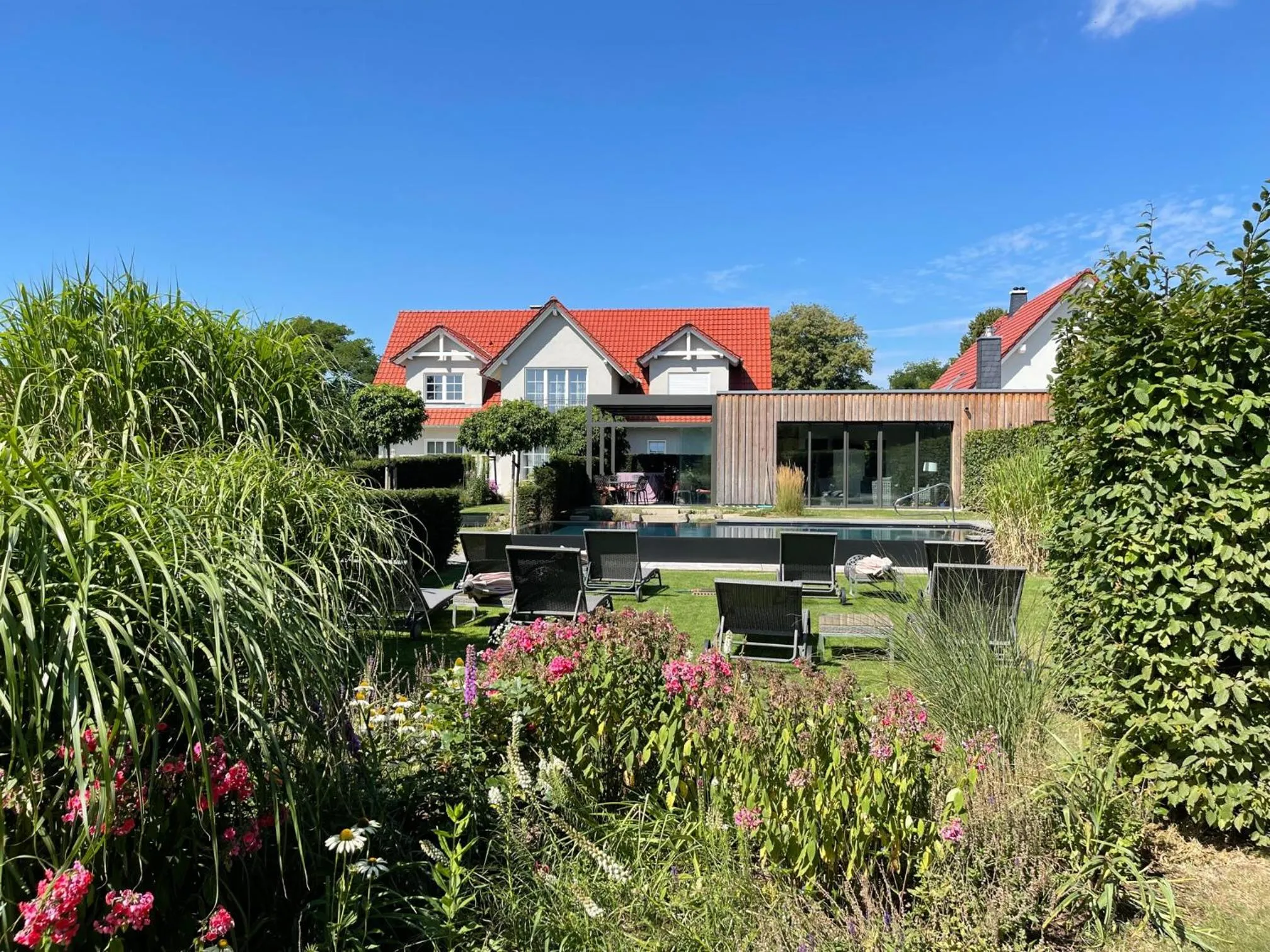 Swimming pool in Alwine - Landhaus an den Spreewiesen
