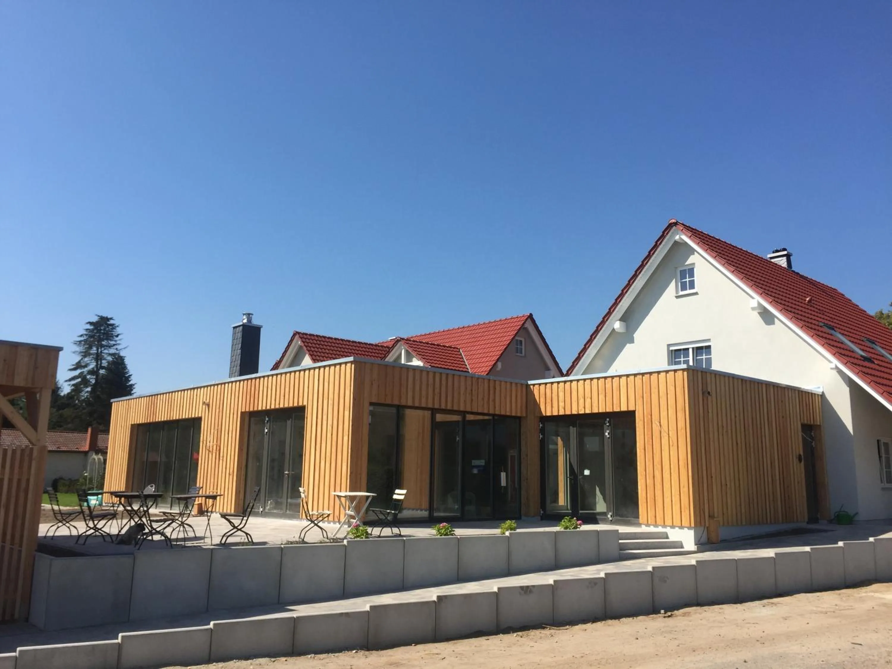 Balcony/Terrace in Alwine - Landhaus an den Spreewiesen