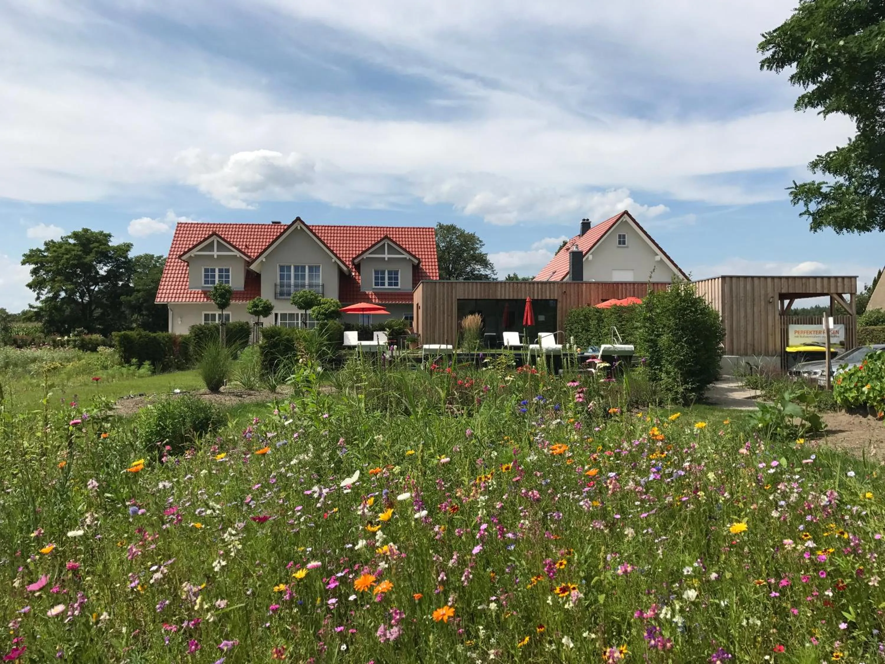Garden in Alwine - Landhaus an den Spreewiesen