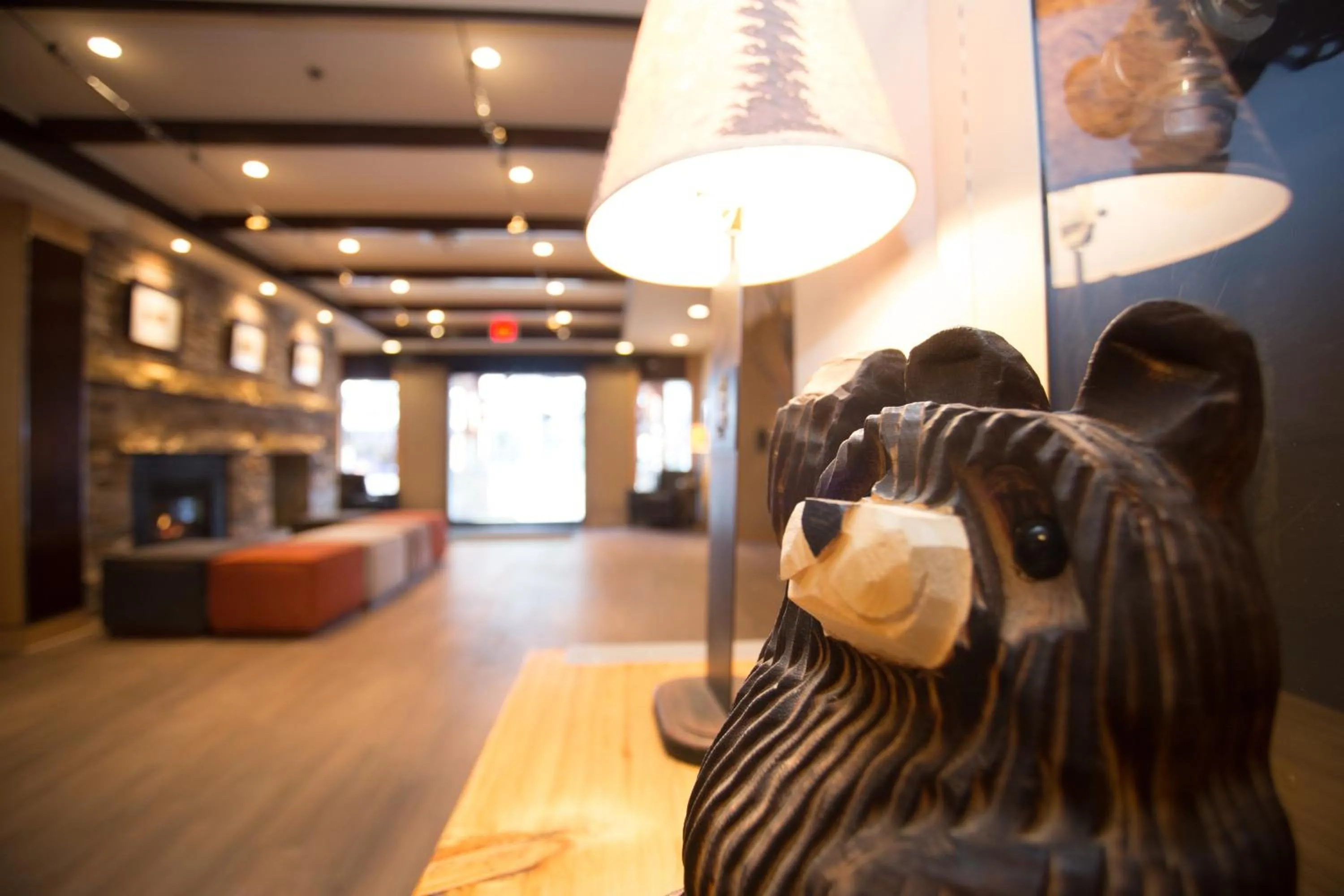 Decorative detail in Banff Inn