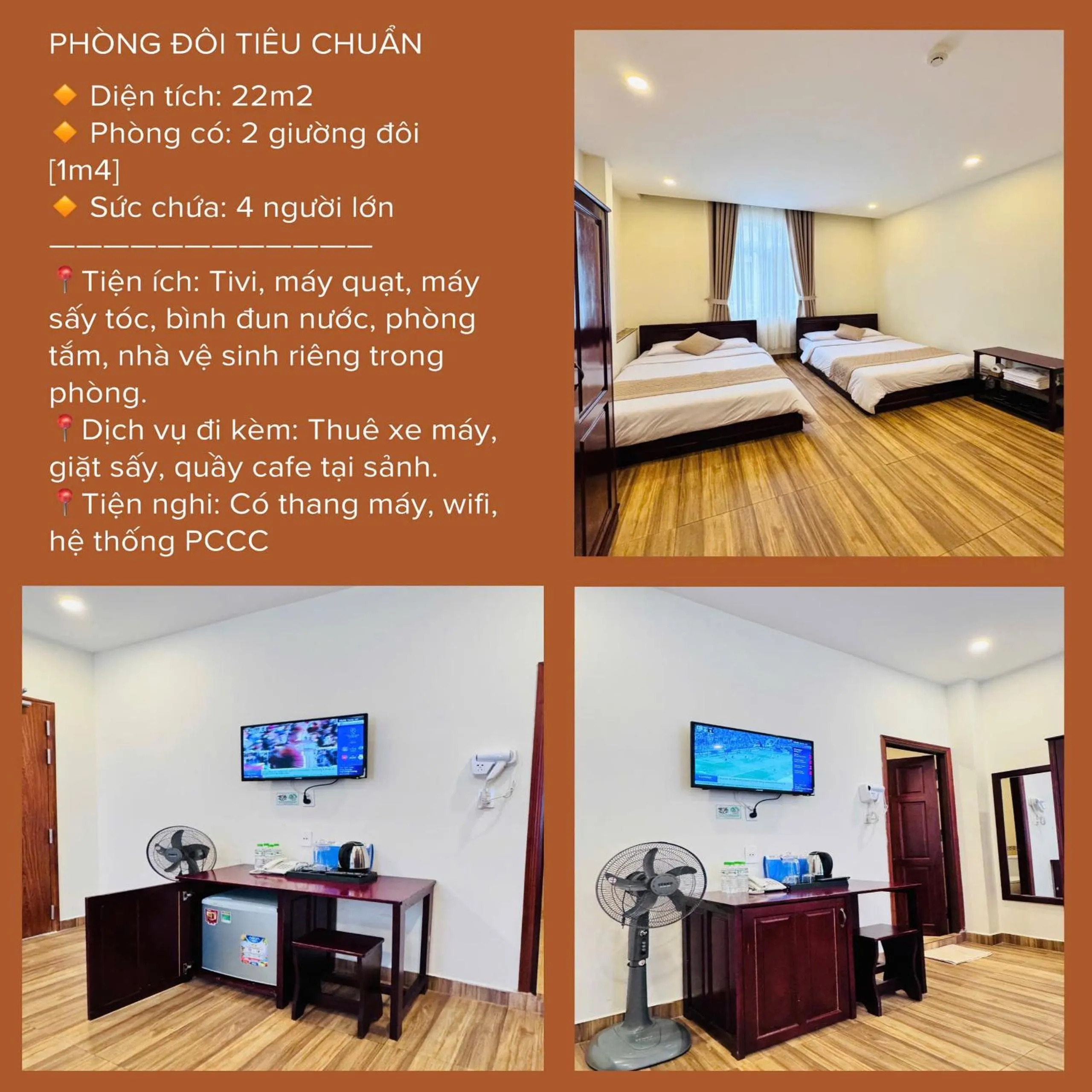 Bed in Nam Xuan Premium Hotel