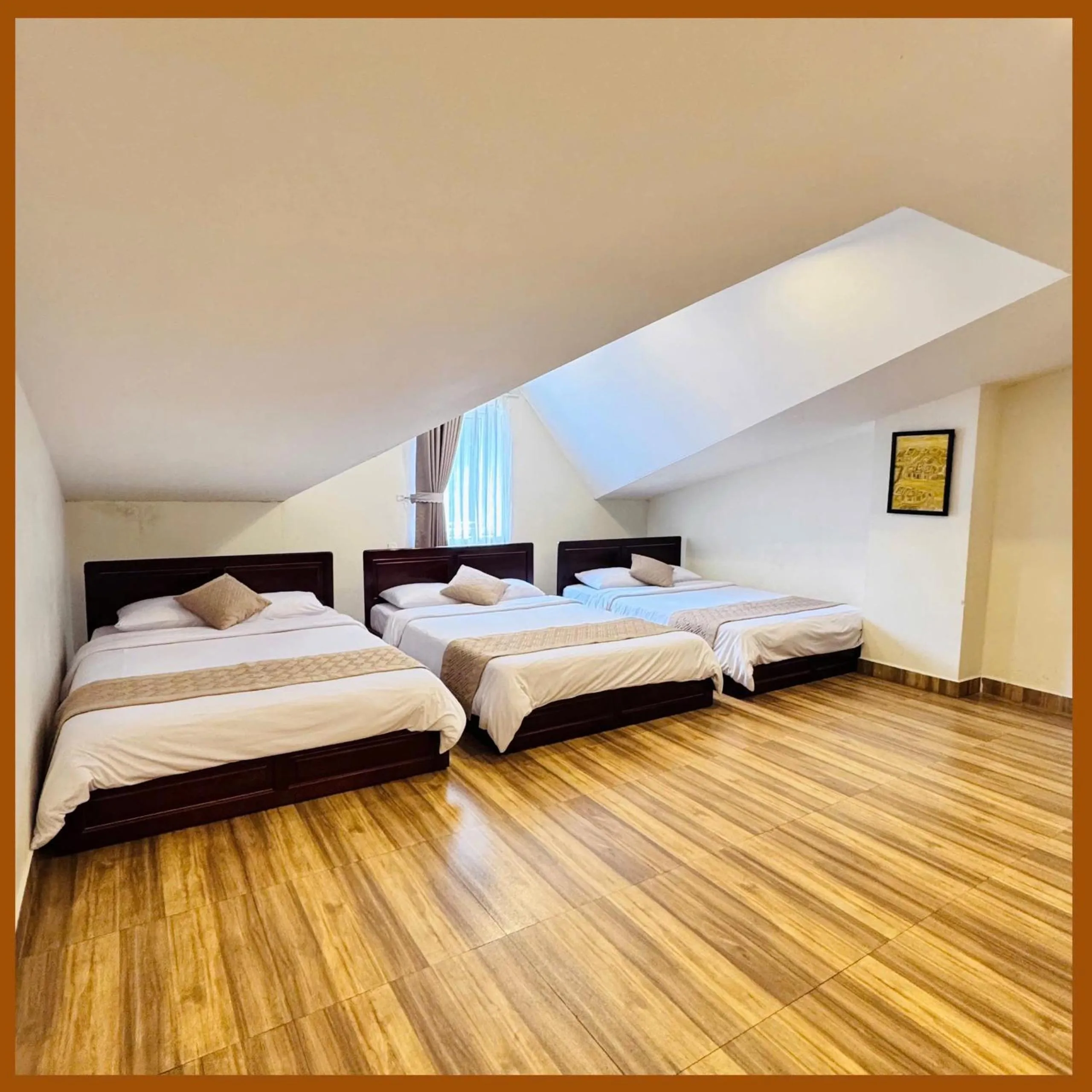 Photo of the whole room, Bed in Nam Xuan Premium Hotel