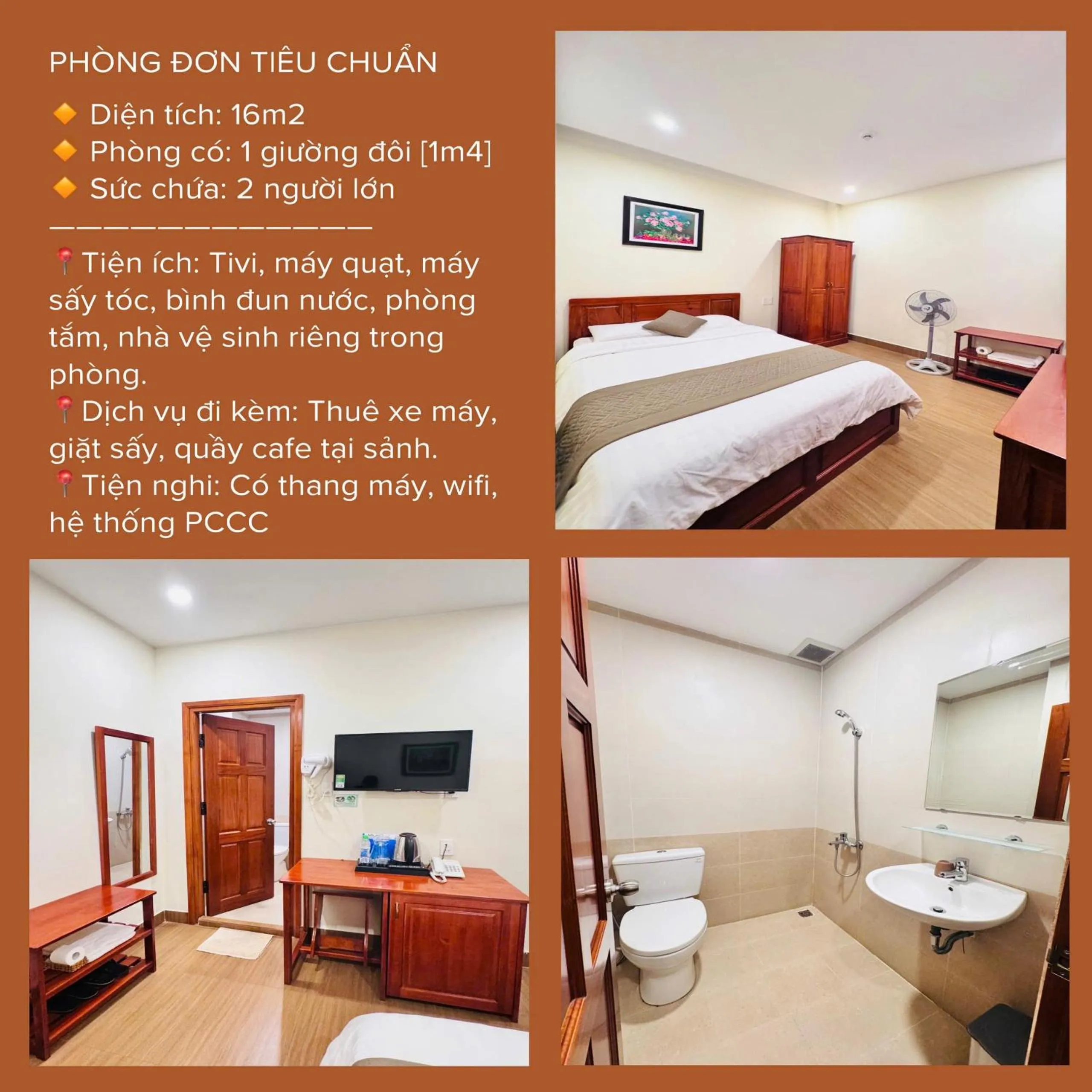 Photo of the whole room, Bed in Nam Xuan Premium Hotel