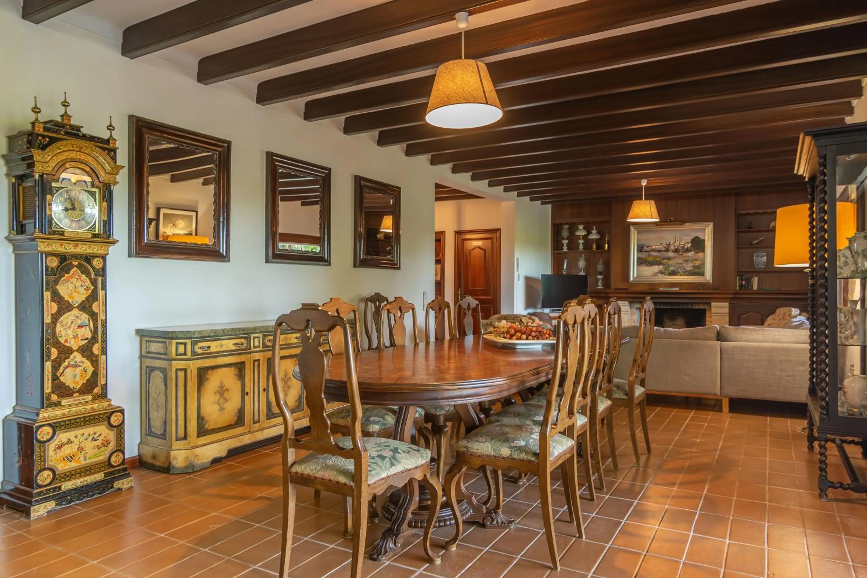 Dining area in Finca Son Pou