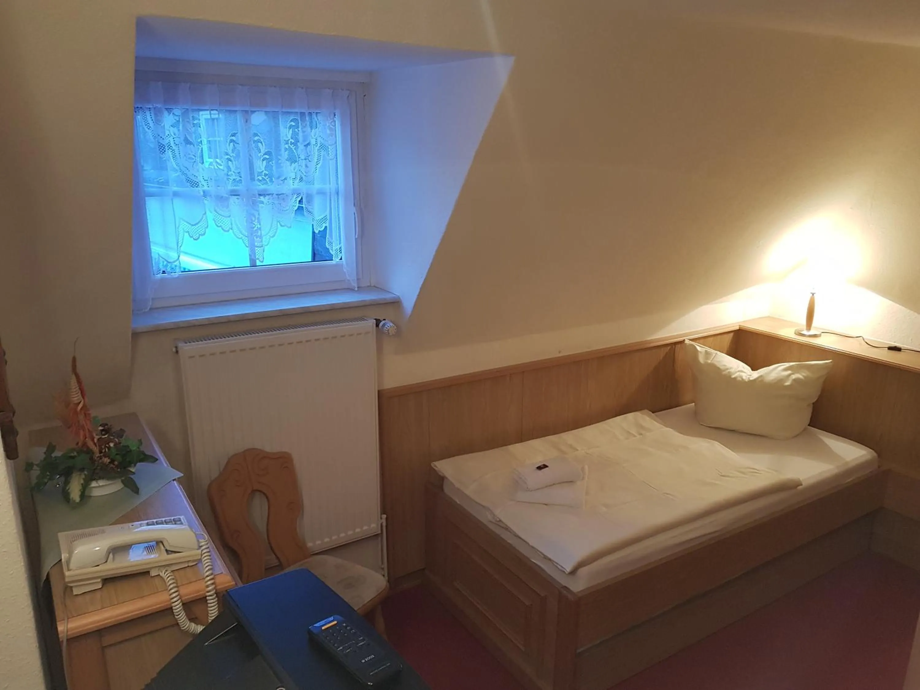 Bed in Hotel Landgut Ochsenkopf