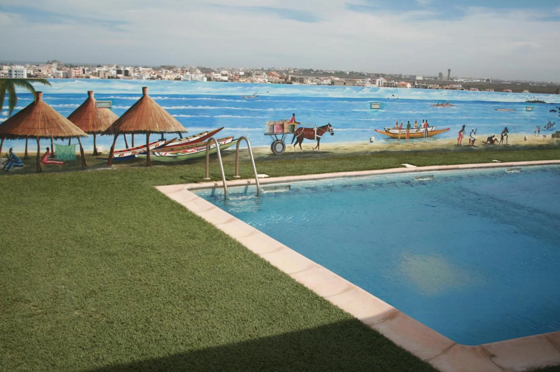 Swimming pool in Hotel Fleur De Lys Almadies