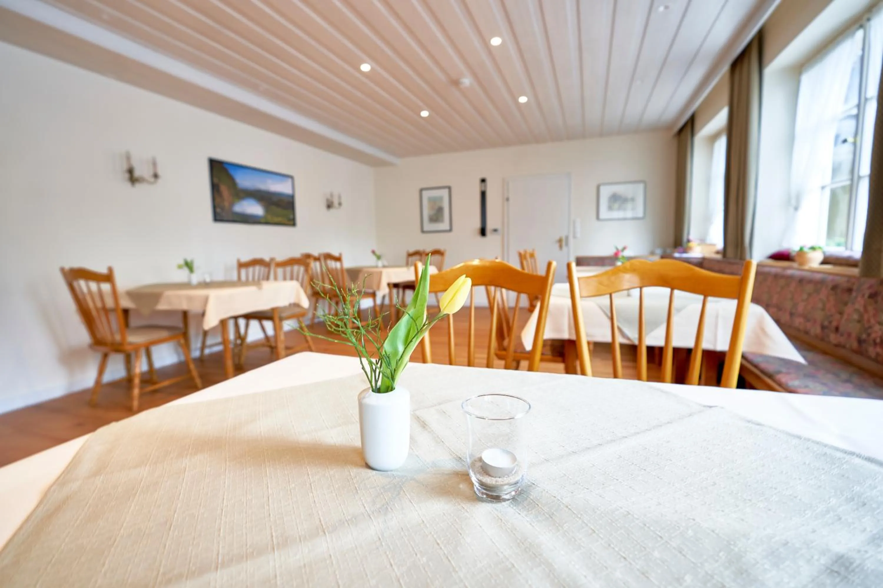 Restaurant/places to eat in Gästehaus Korf