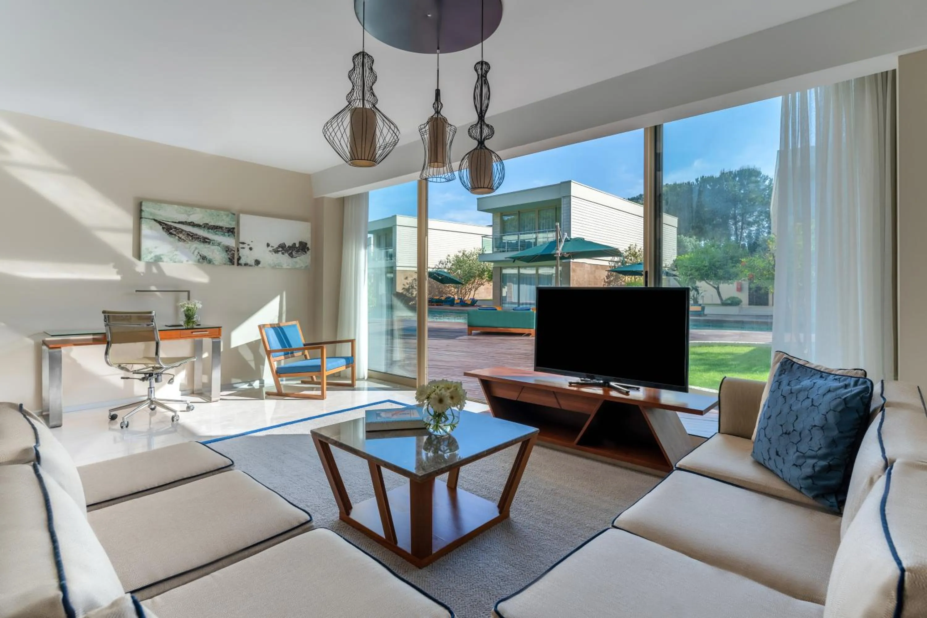 Communal lounge/ TV room in Club Prive By Rixos Belek