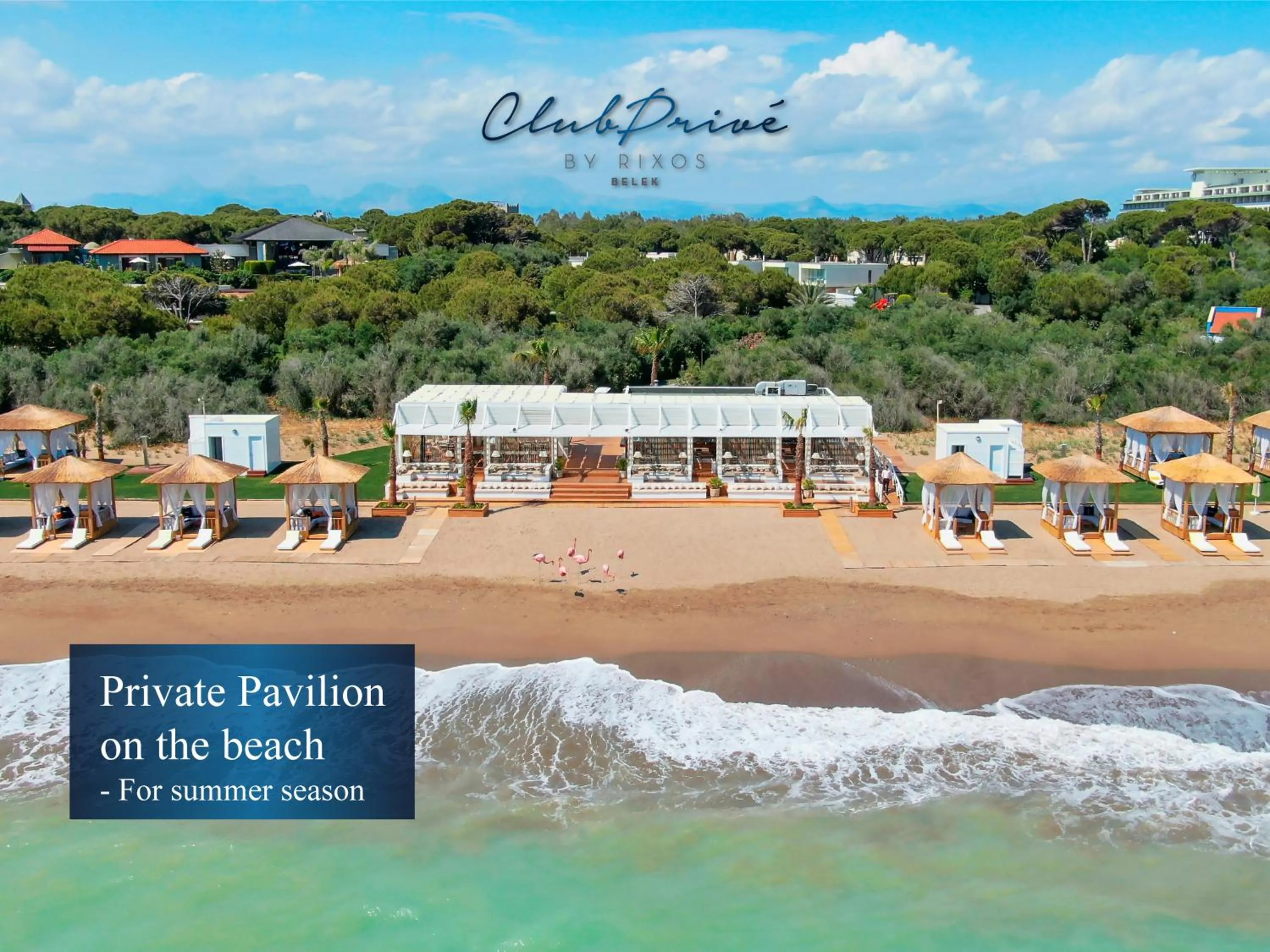 Beach in Club Prive By Rixos Belek