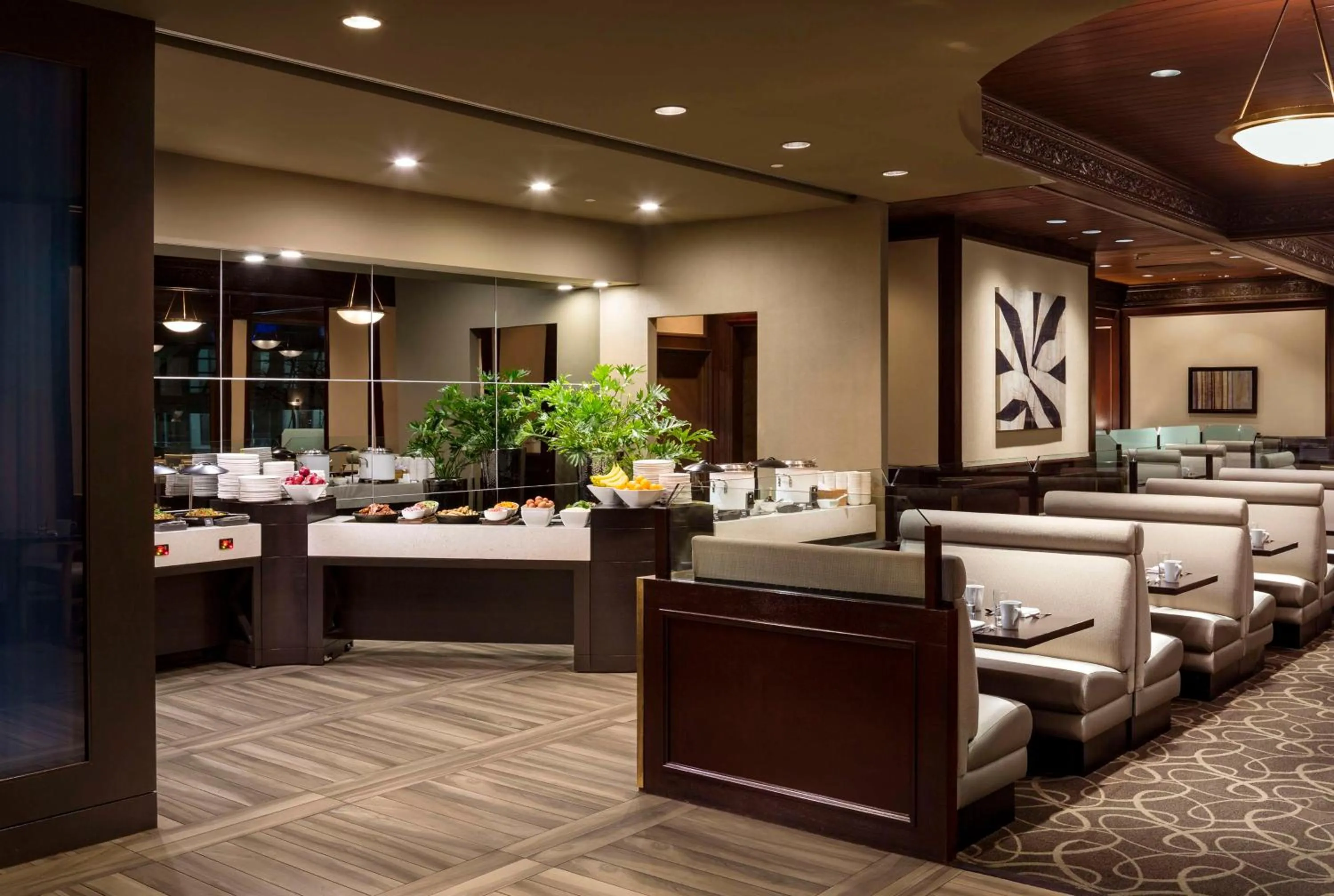 Breakfast in Hyatt Regency Vancouver