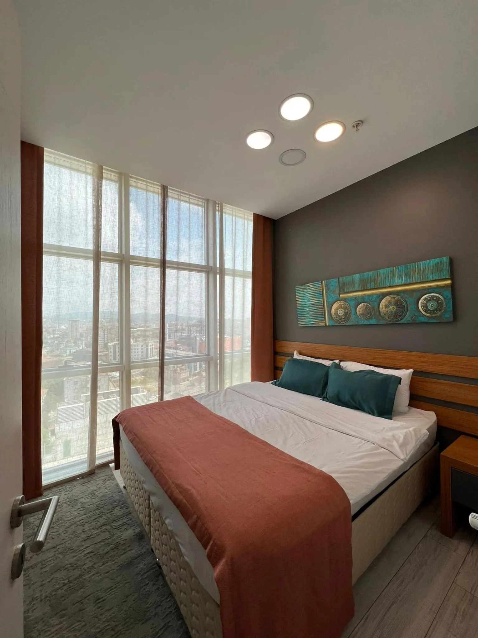 Bed in Zin D Home Dudullu Otel