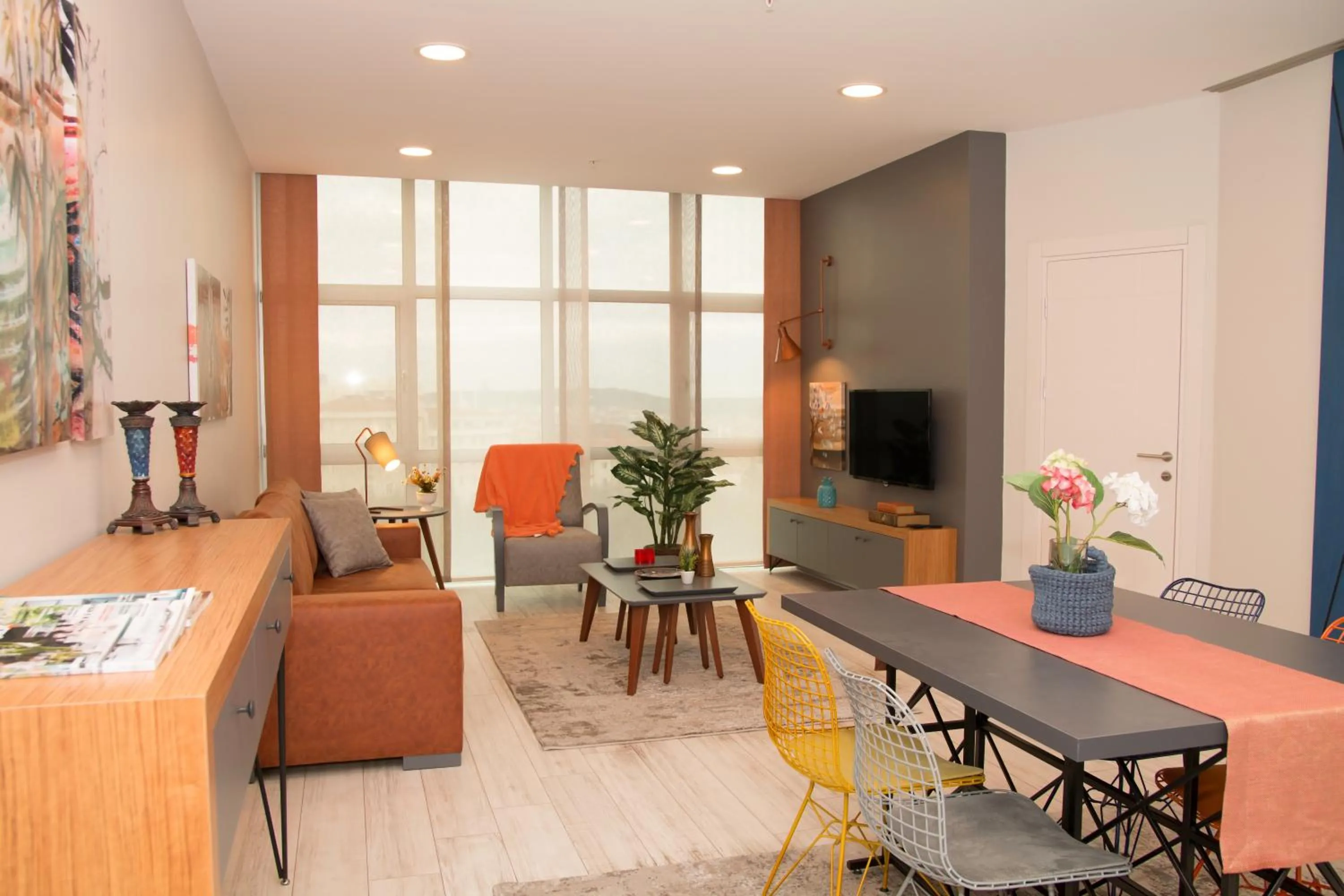 Seating area in Zin D Home Dudullu Otel