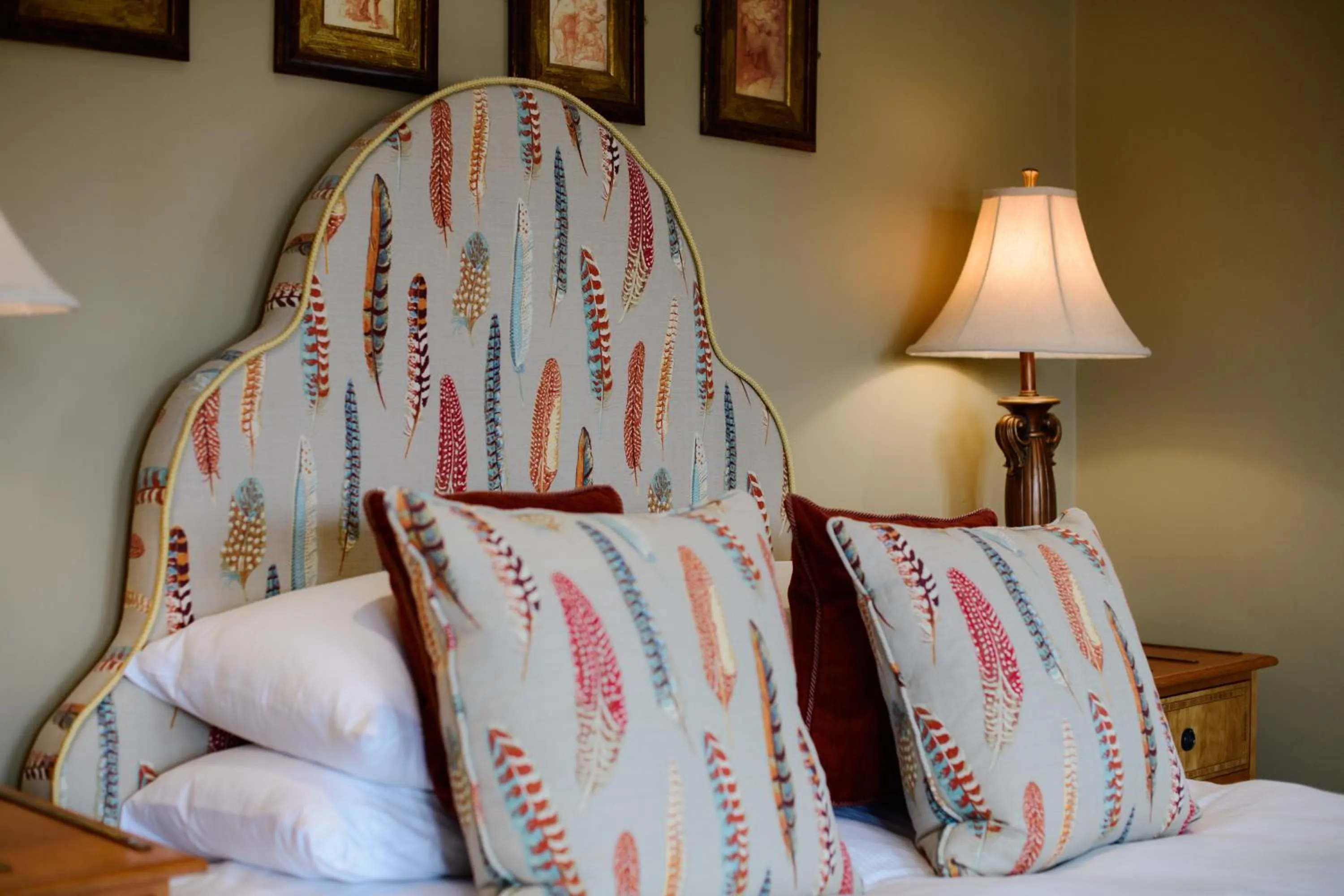 Bed in Ye Olde Bell Hotel & Spa