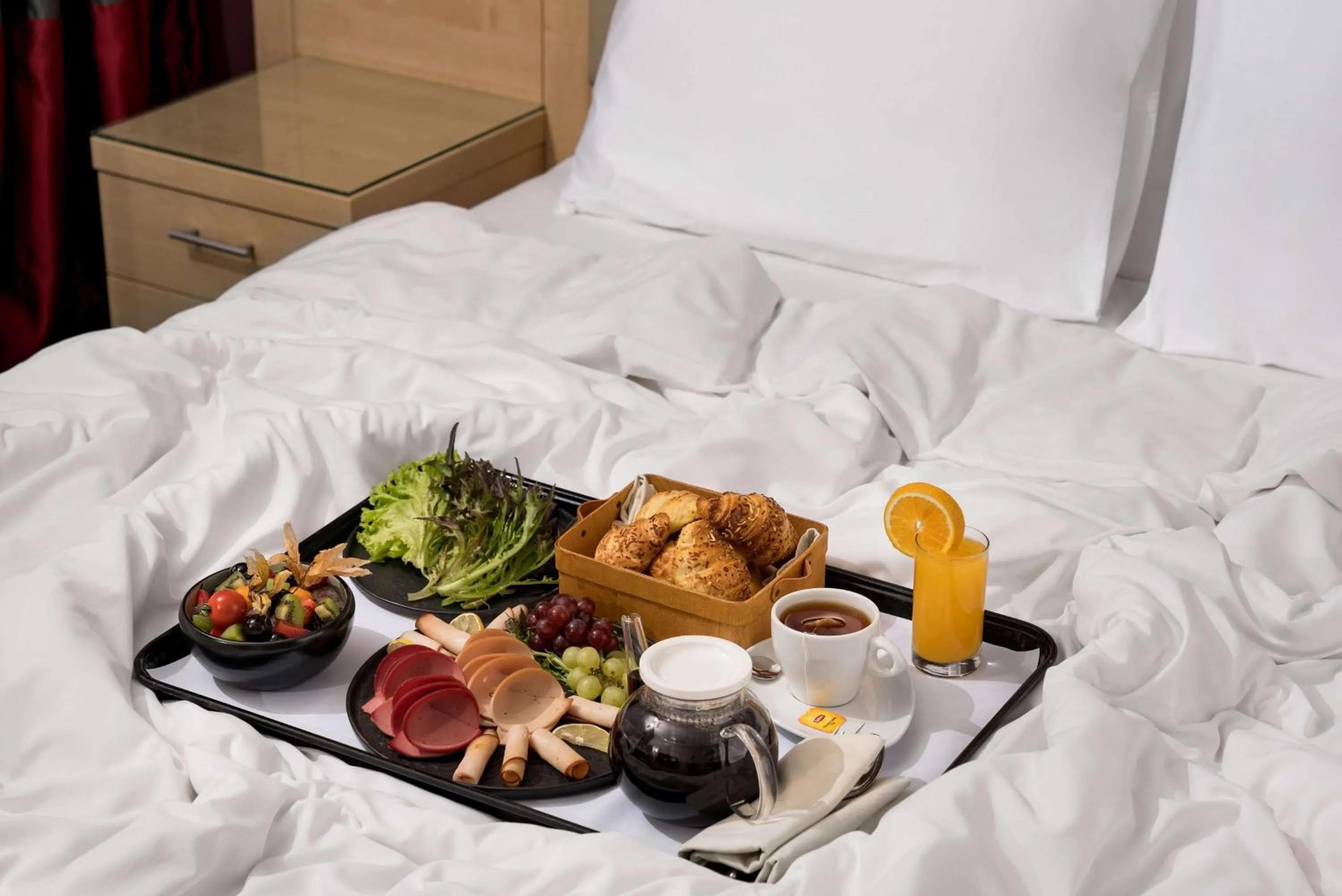 Breakfast, Bed in SAS Residence & Hotel Dhahran