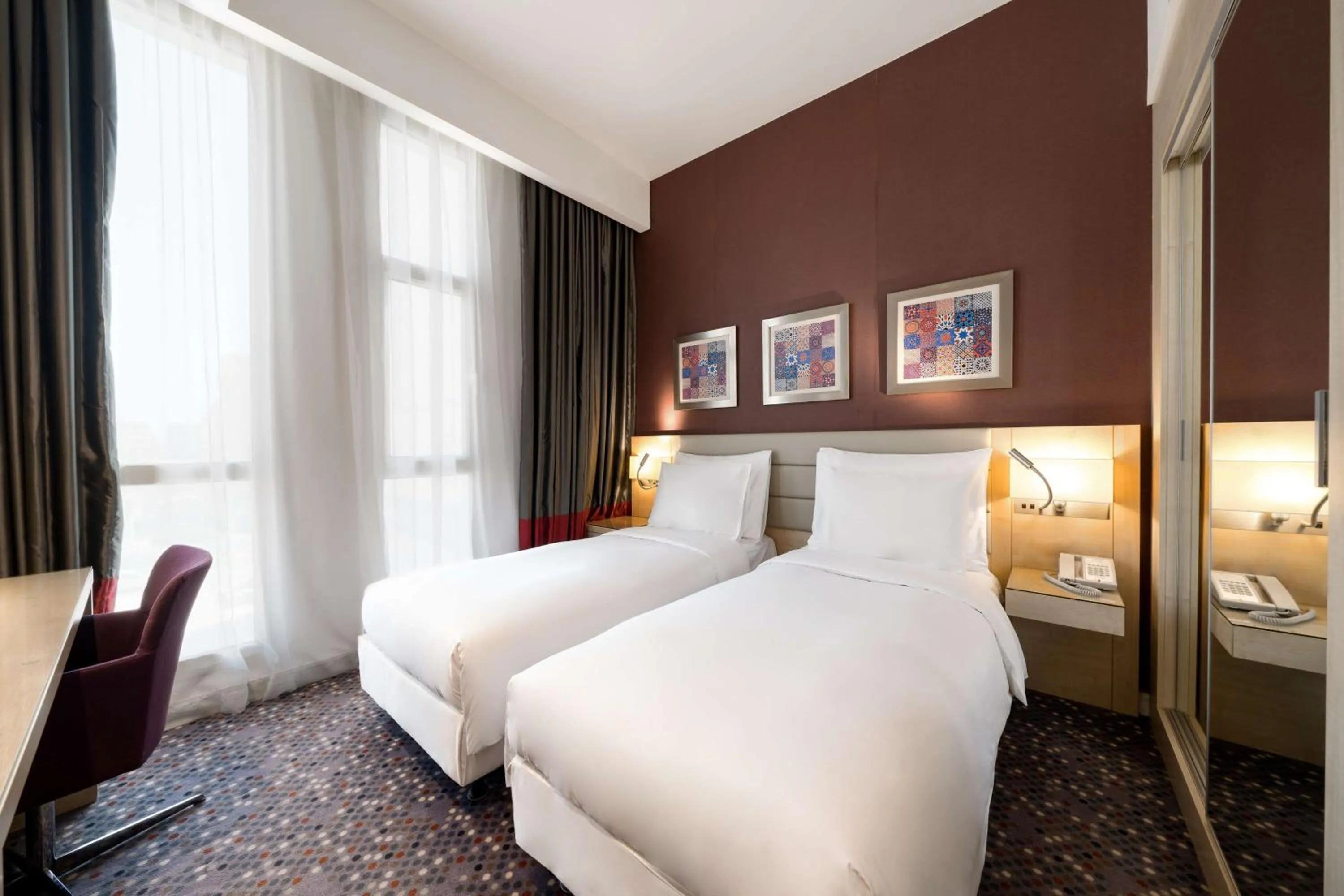 Photo of the whole room, Bed in SAS Residence & Hotel Dhahran