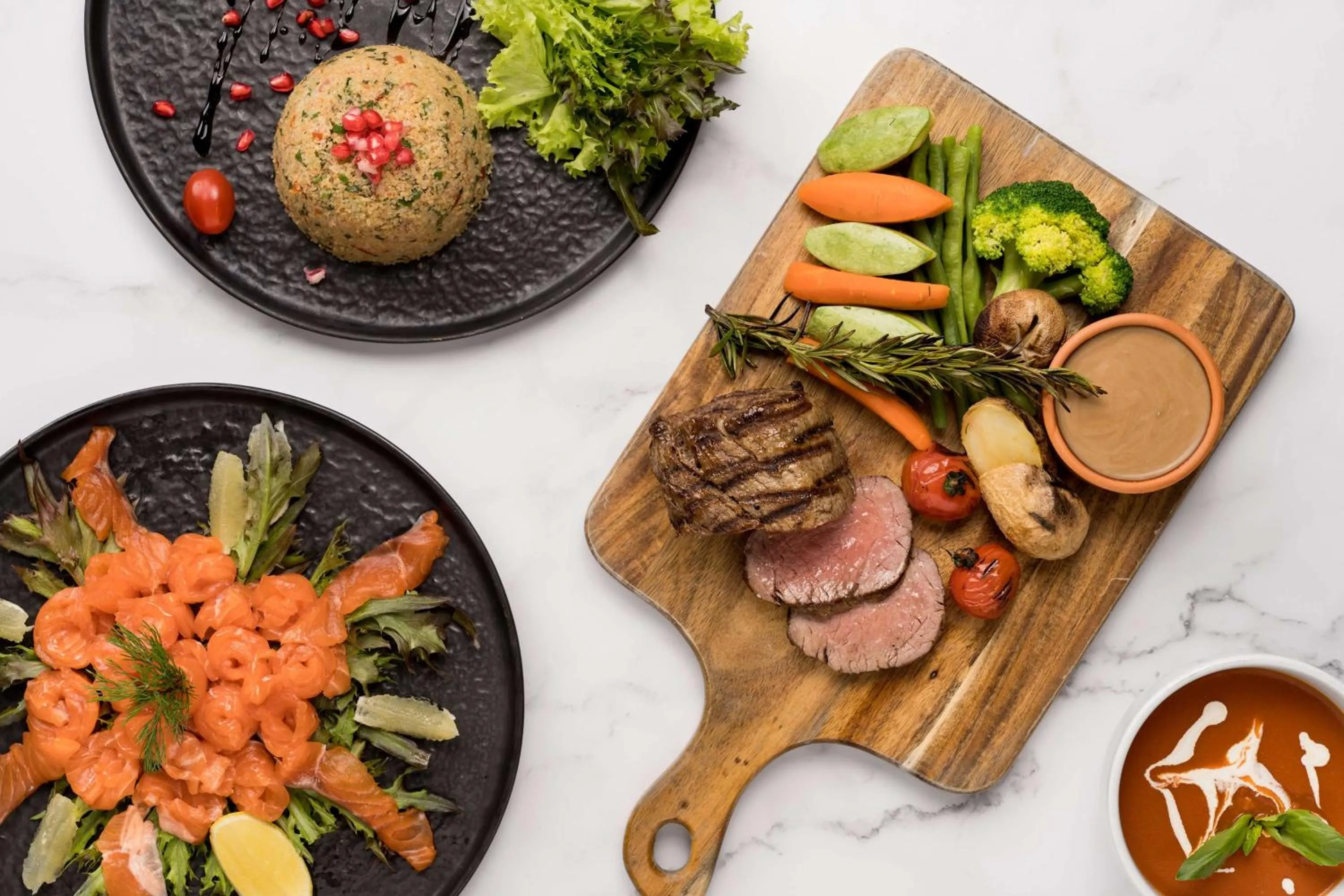 Restaurant/places to eat in SAS Residence & Hotel Dhahran