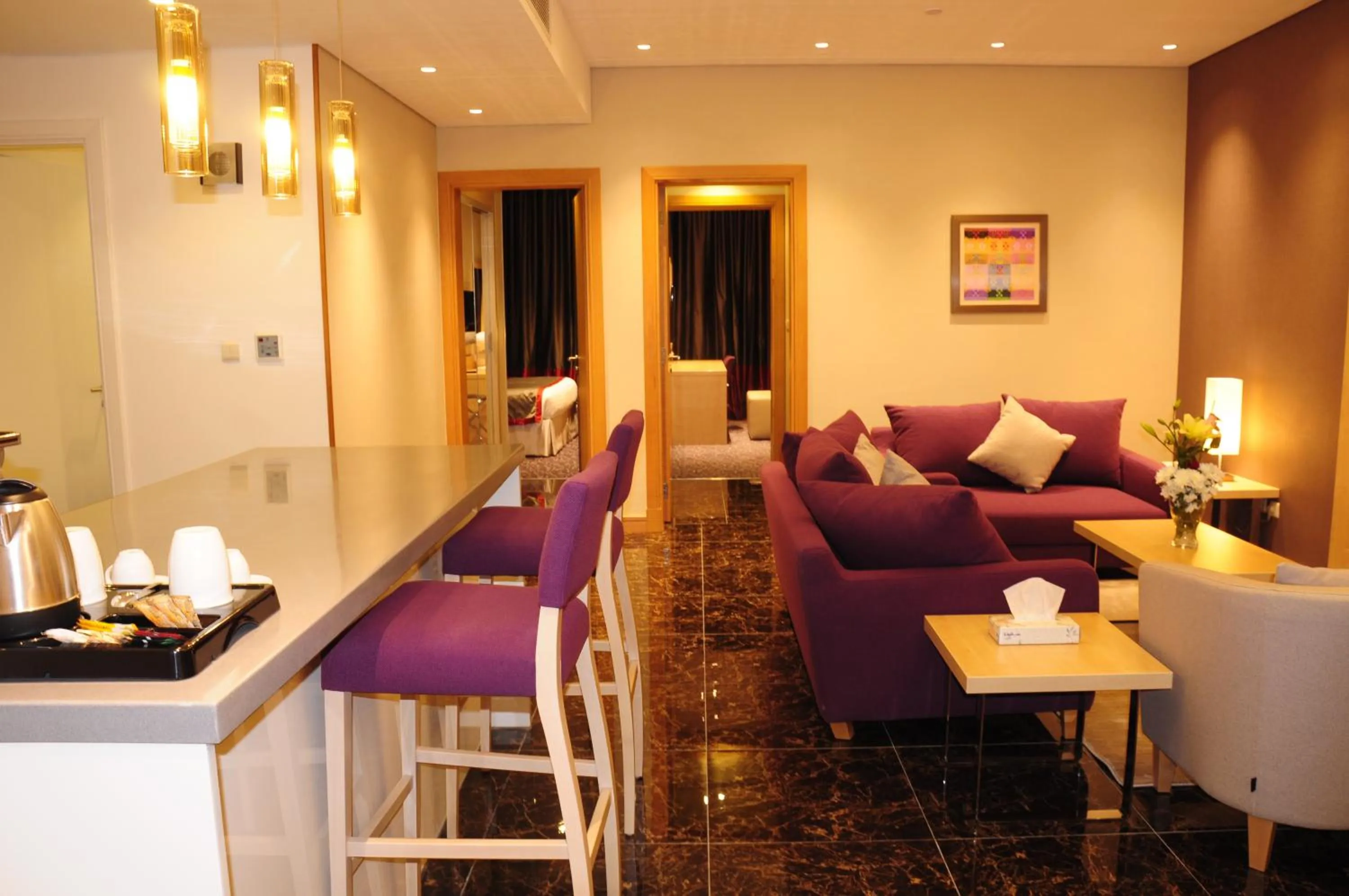 Living room in SAS Residence & Hotel Dhahran
