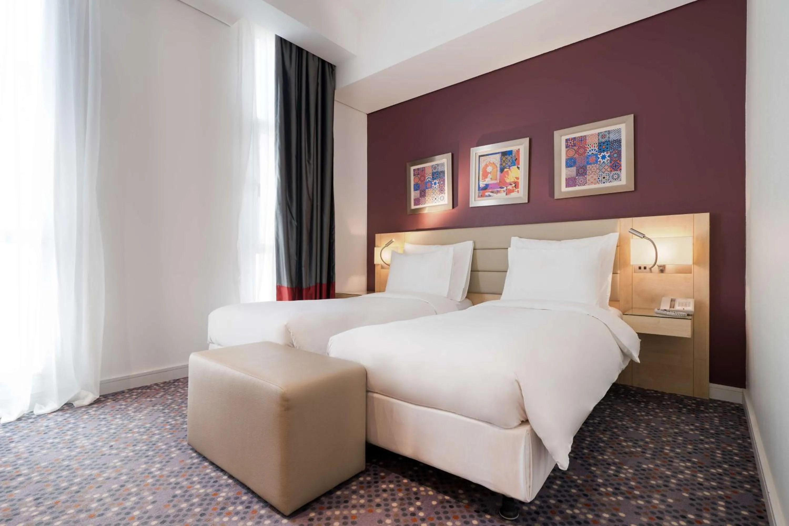 Photo of the whole room, Bed in SAS Residence & Hotel Dhahran