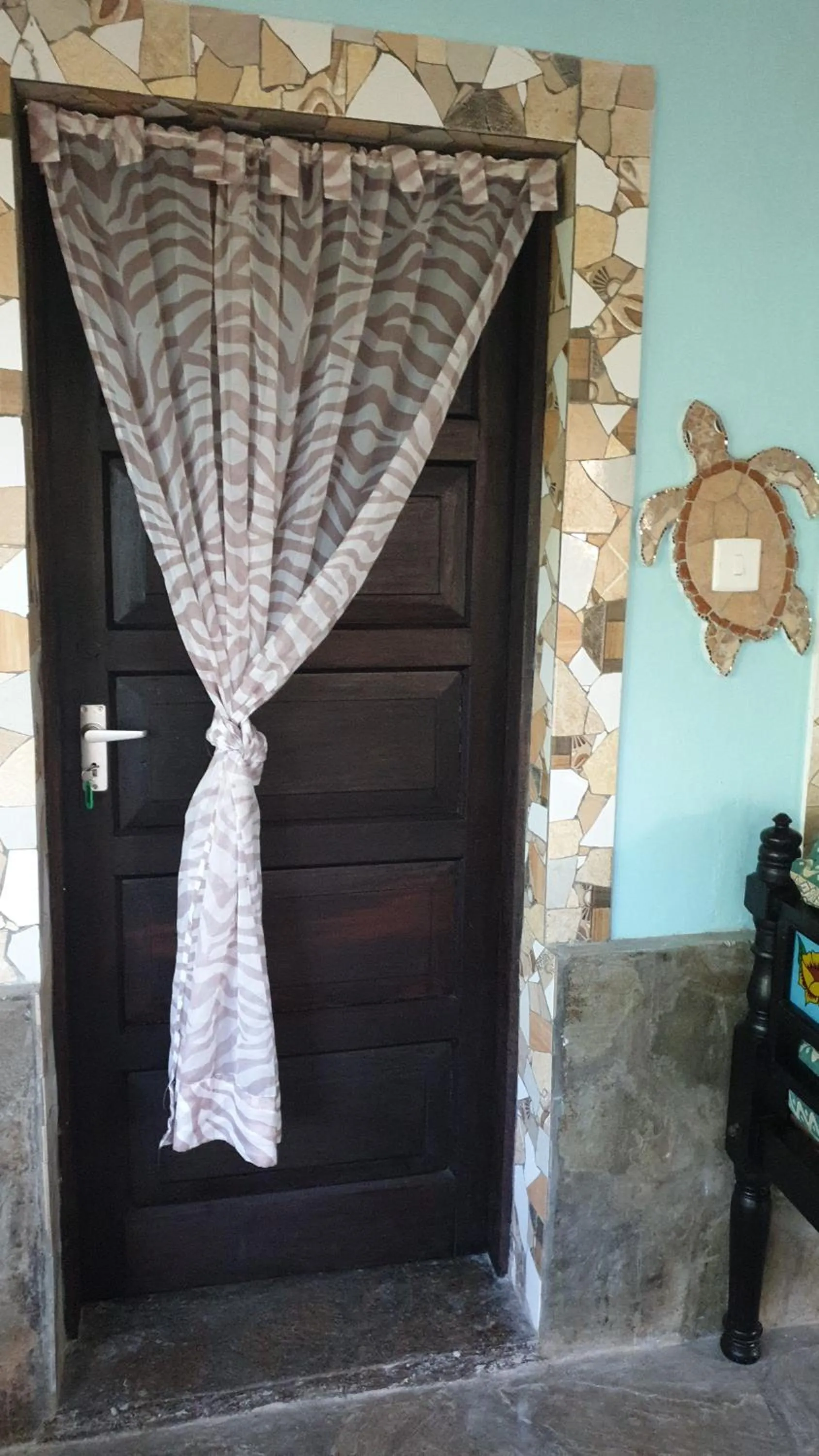 Decorative detail in Marijani Holiday Resort