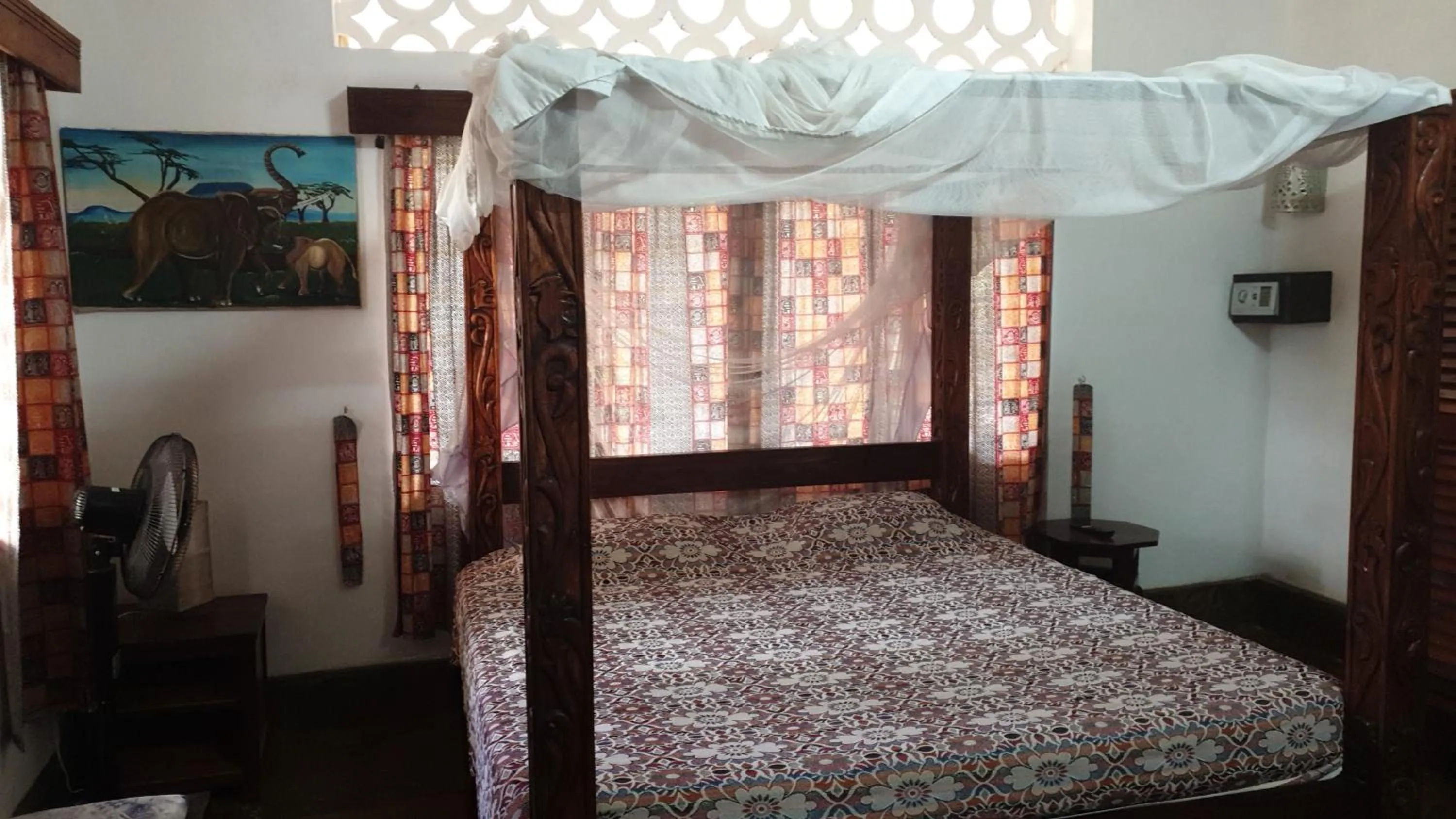 Bed in Marijani Holiday Resort