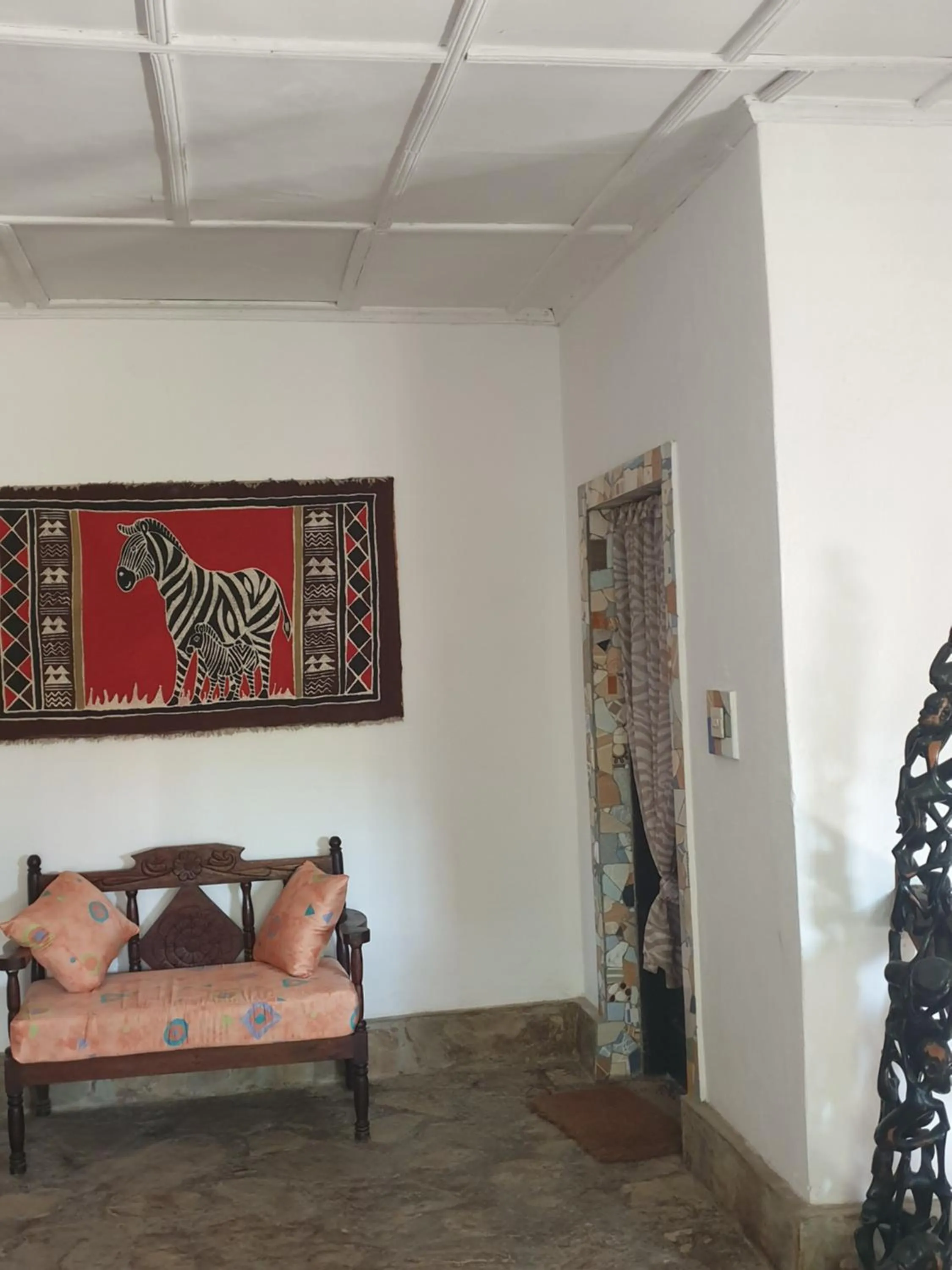 Decorative detail in Marijani Holiday Resort