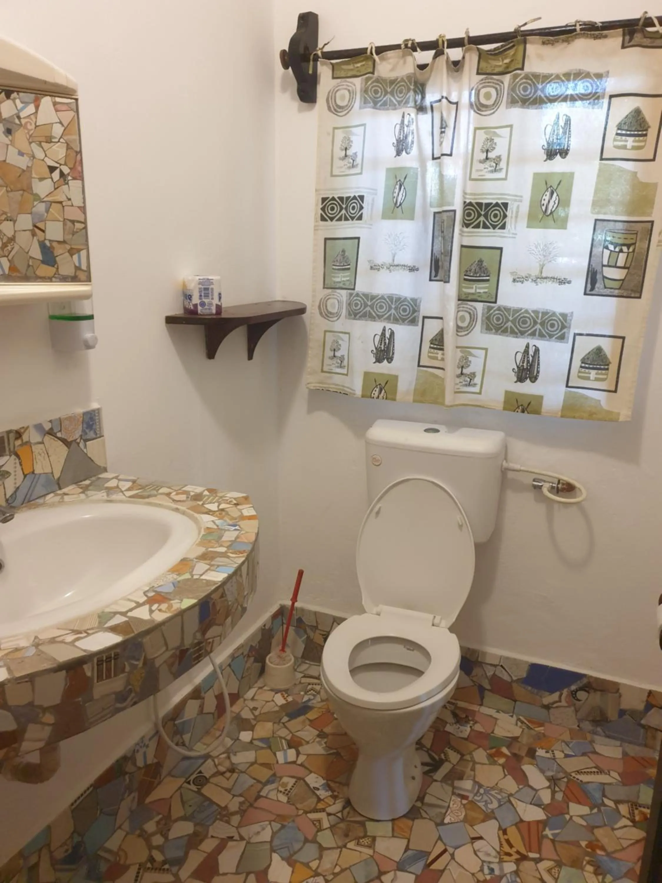Toilet in Marijani Holiday Resort