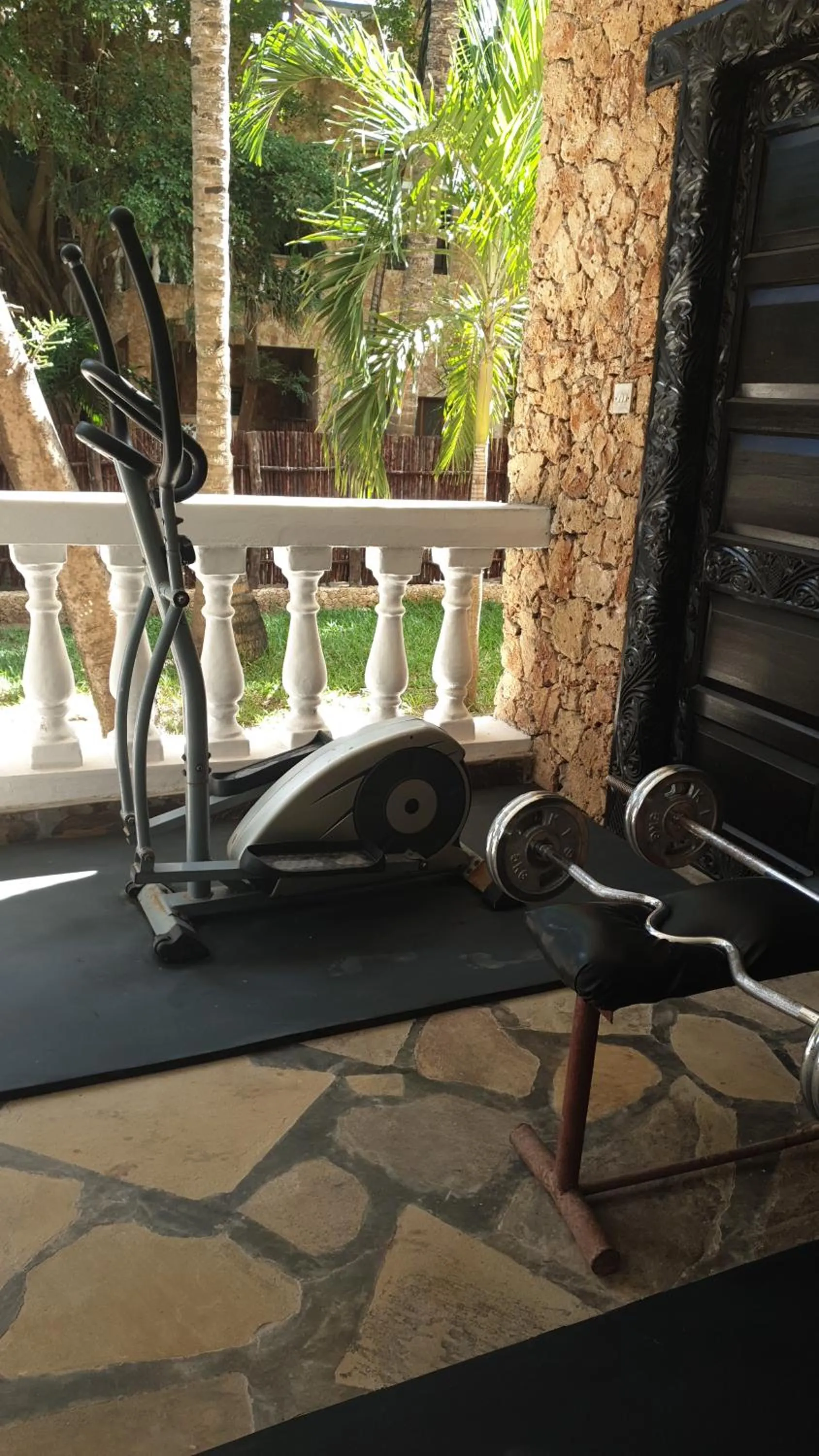 Fitness centre/facilities in Marijani Holiday Resort