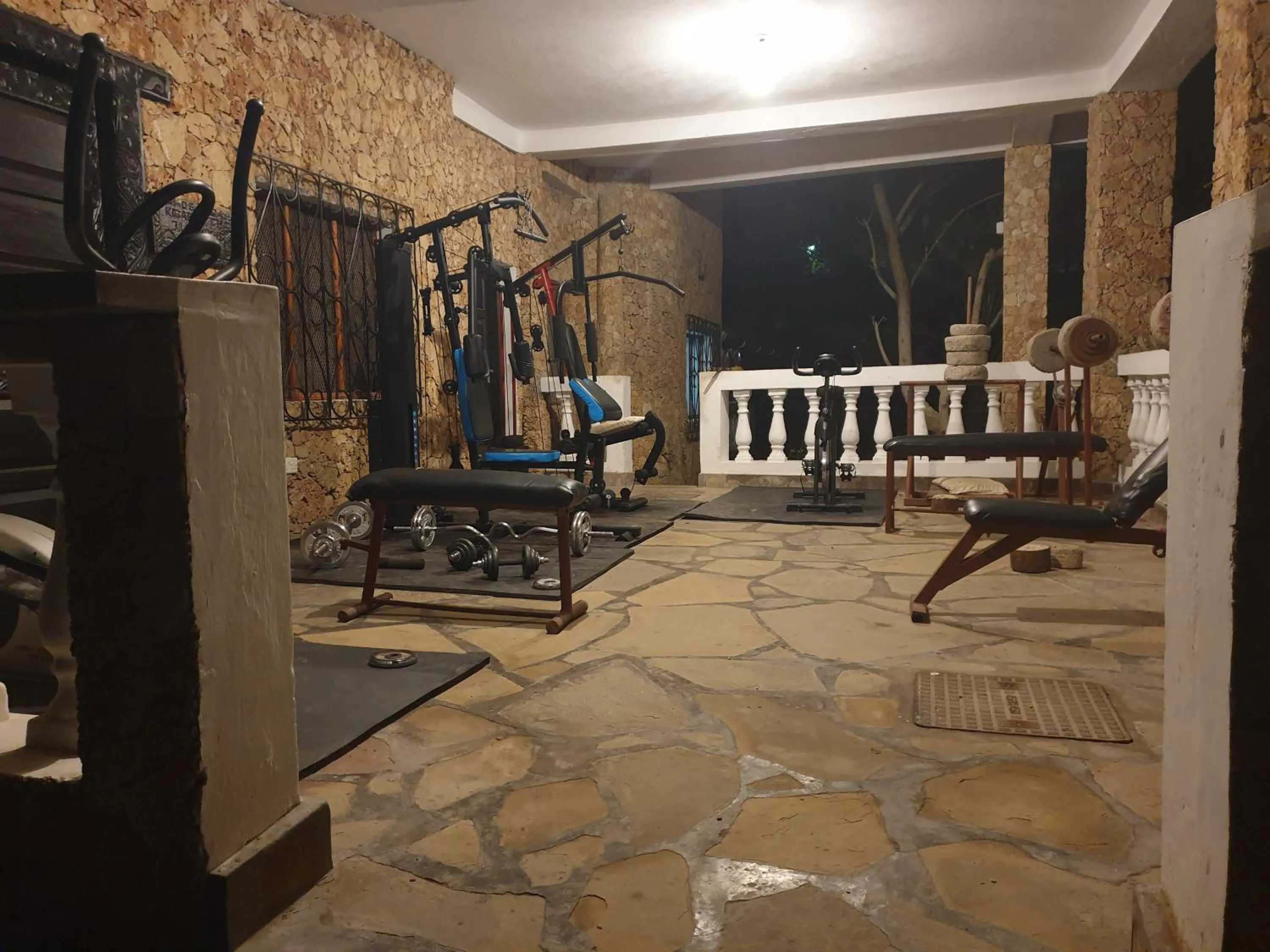 Fitness centre/facilities in Marijani Holiday Resort