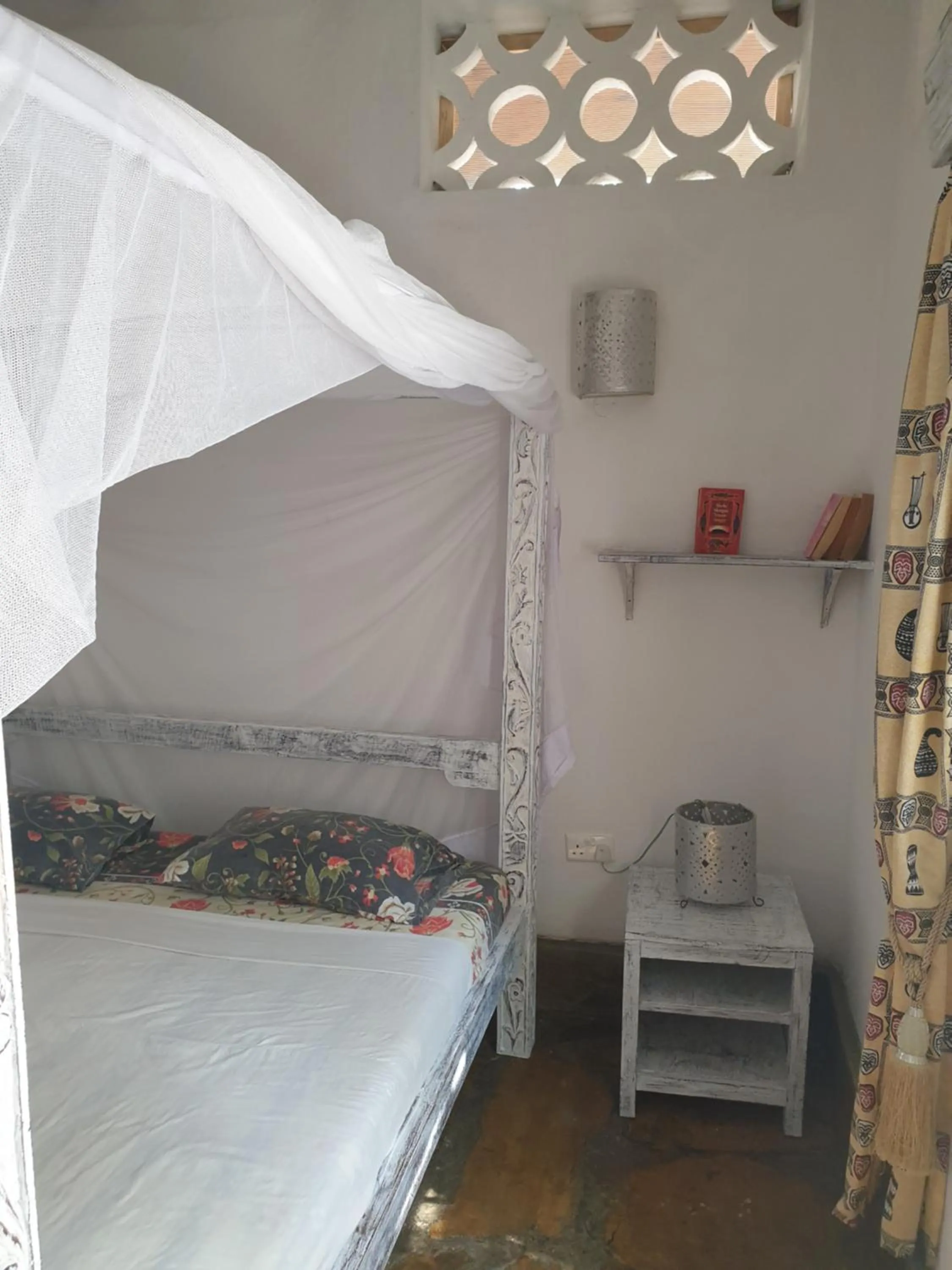 Bed in Marijani Holiday Resort