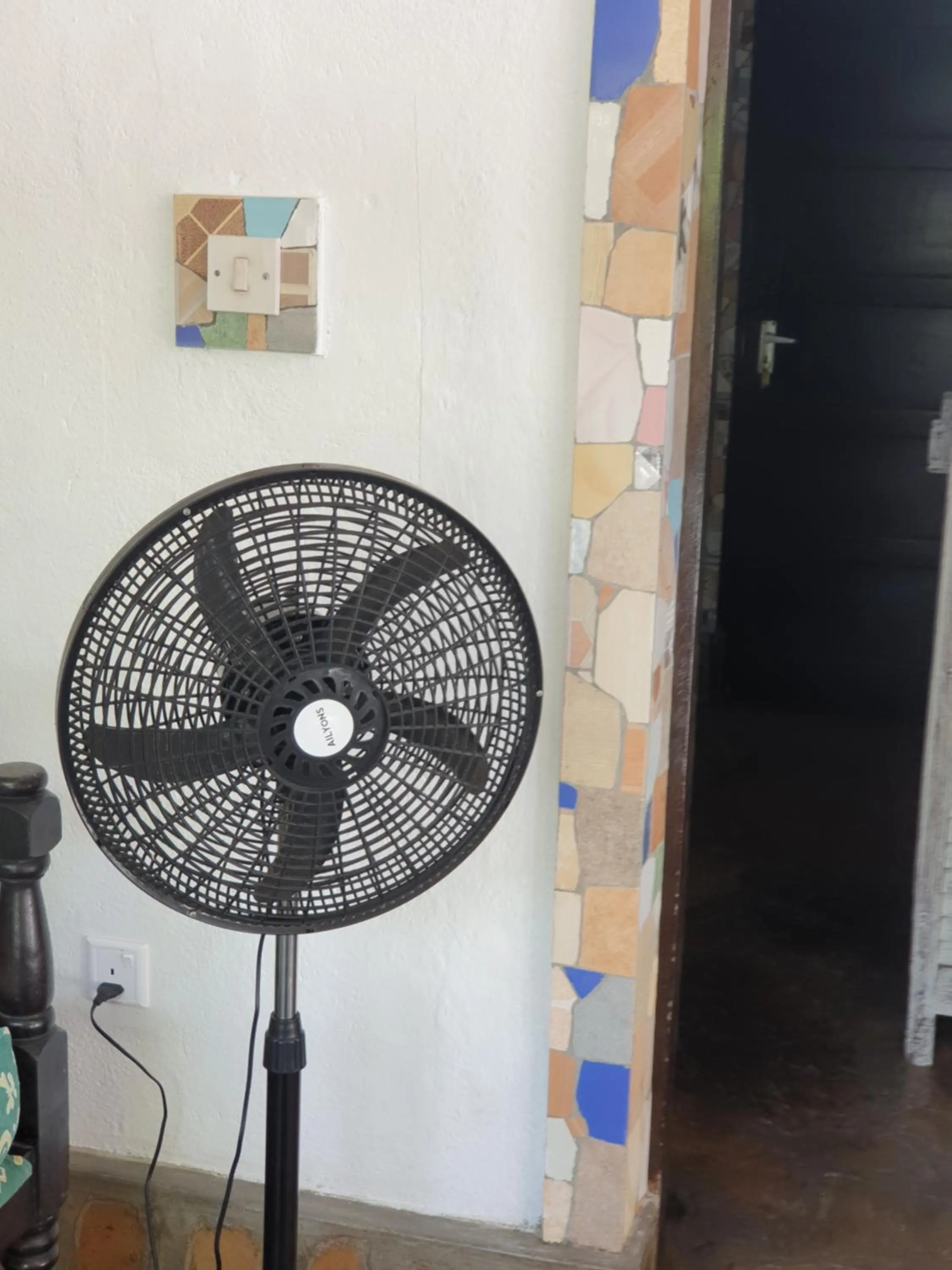 fireplace in Marijani Holiday Resort