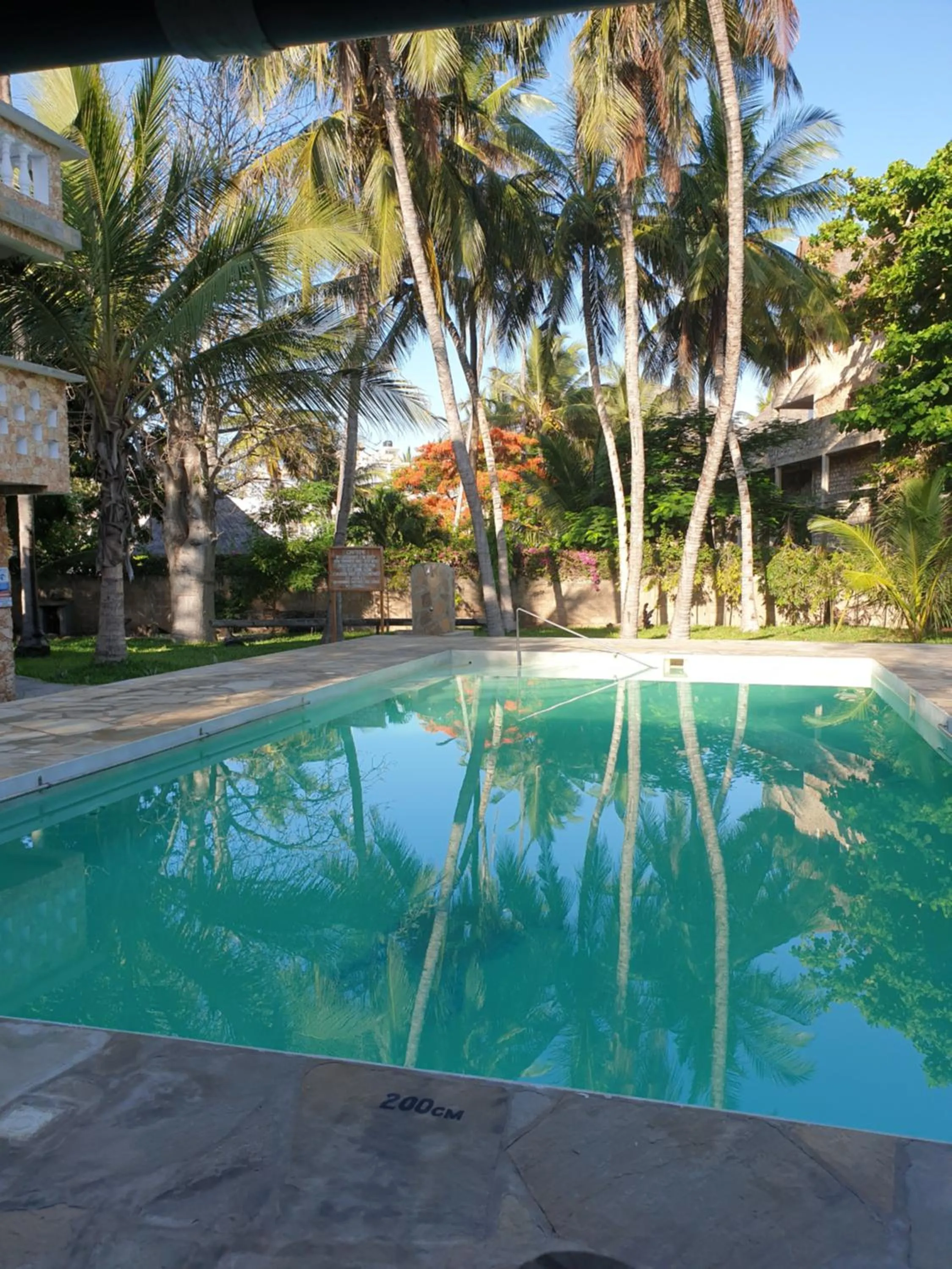 Garden view in Marijani Holiday Resort