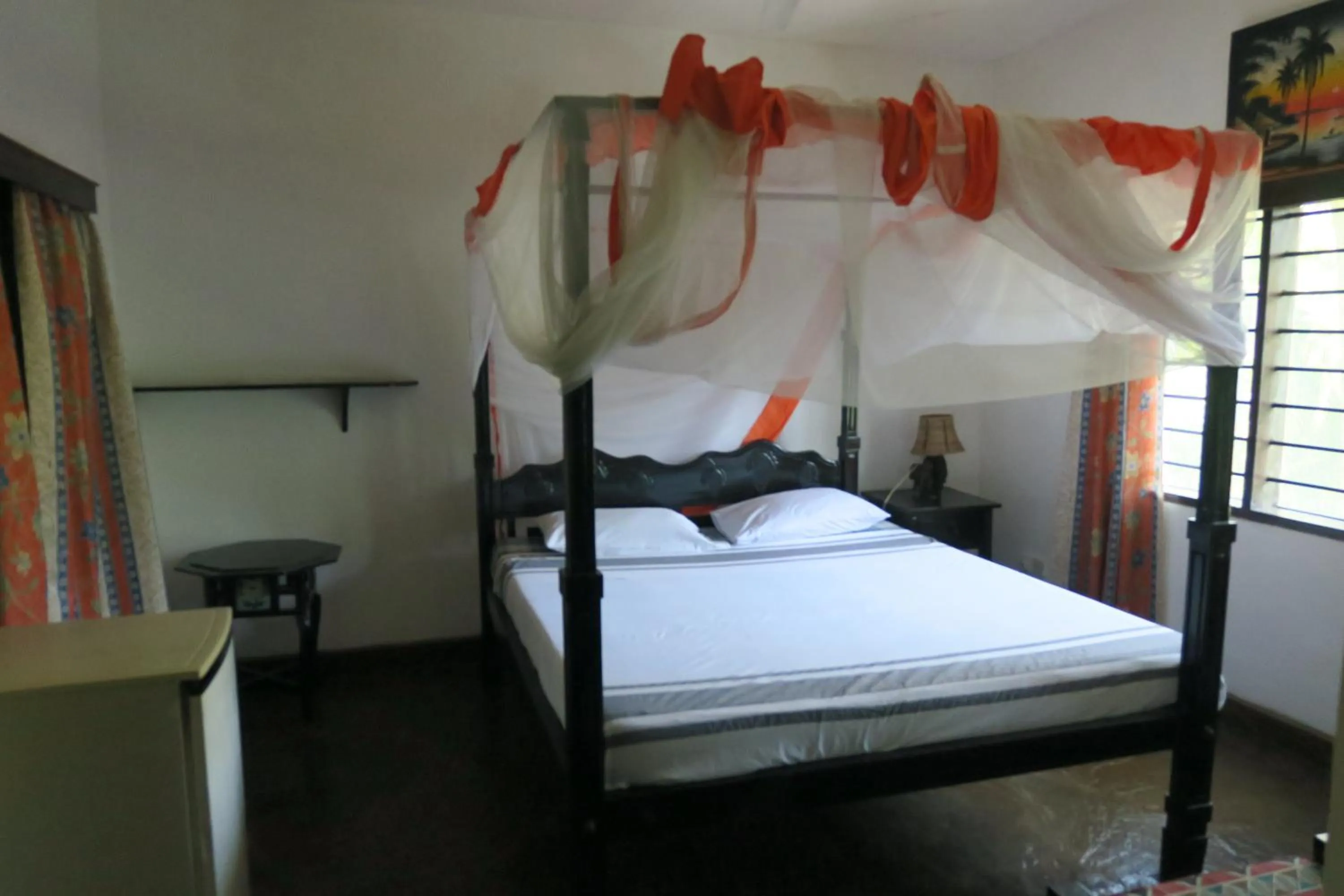 Bed in Marijani Holiday Resort