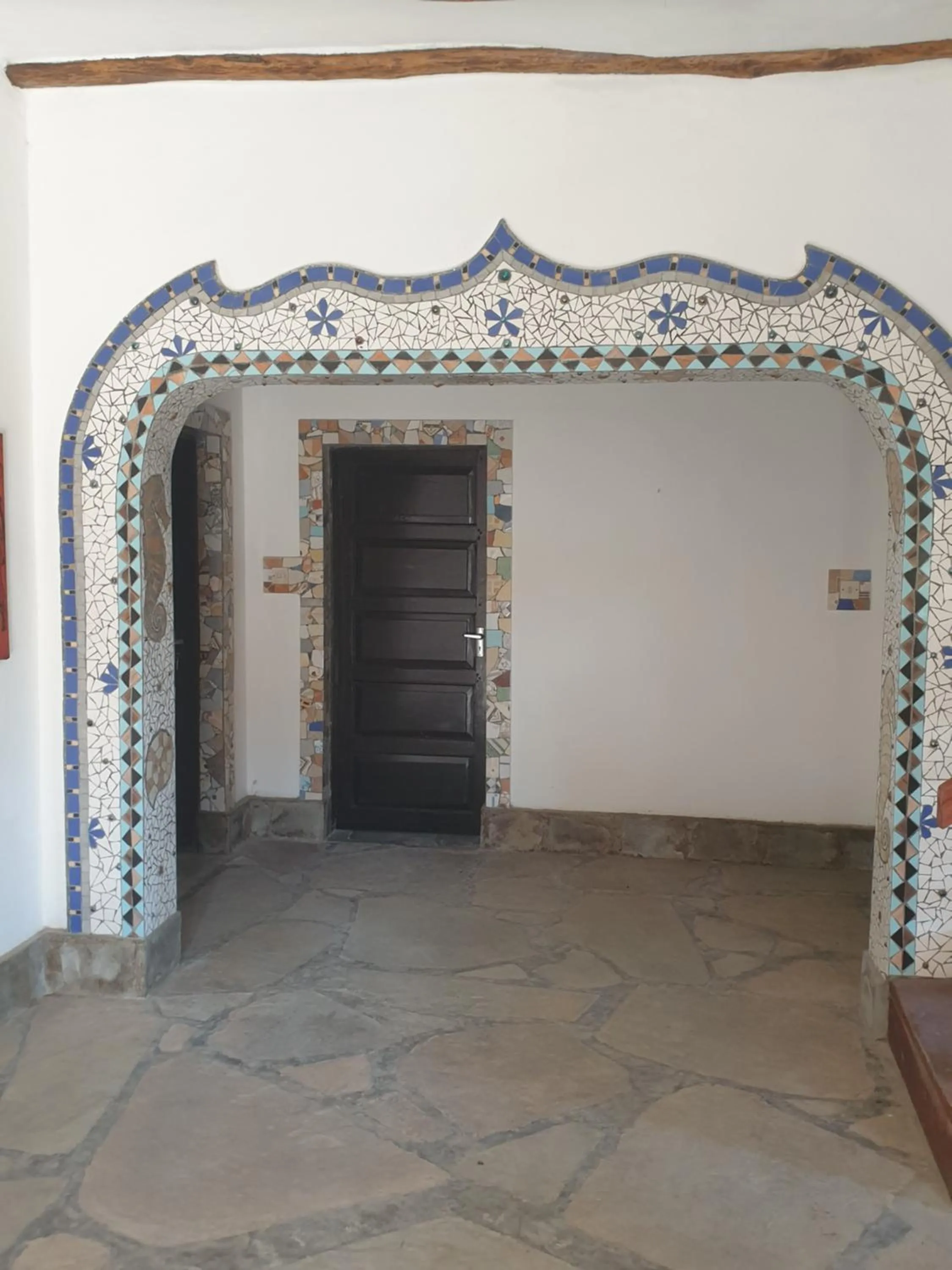 Decorative detail in Marijani Holiday Resort