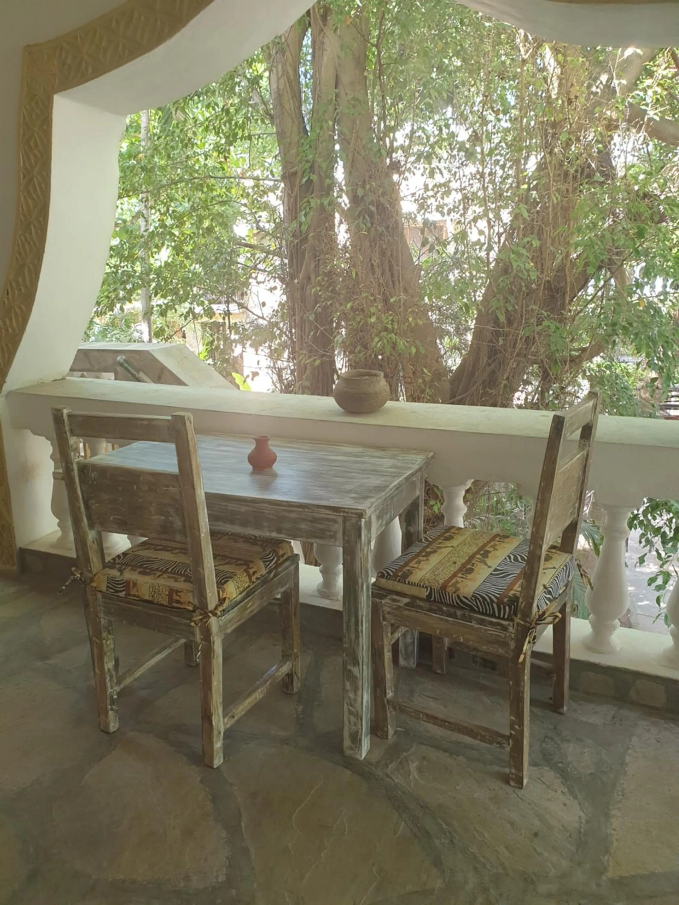 Patio in Marijani Holiday Resort