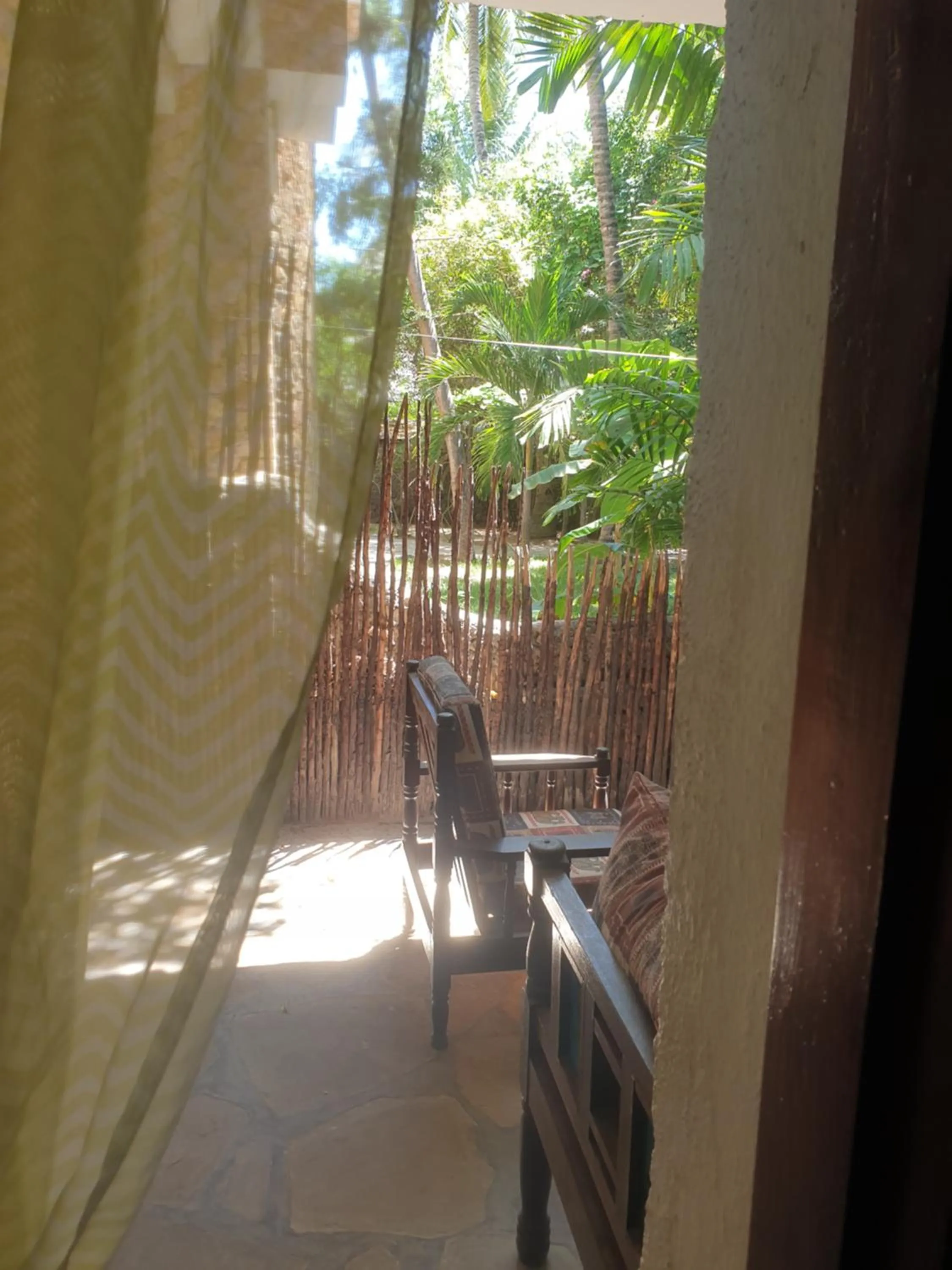 Patio in Marijani Holiday Resort